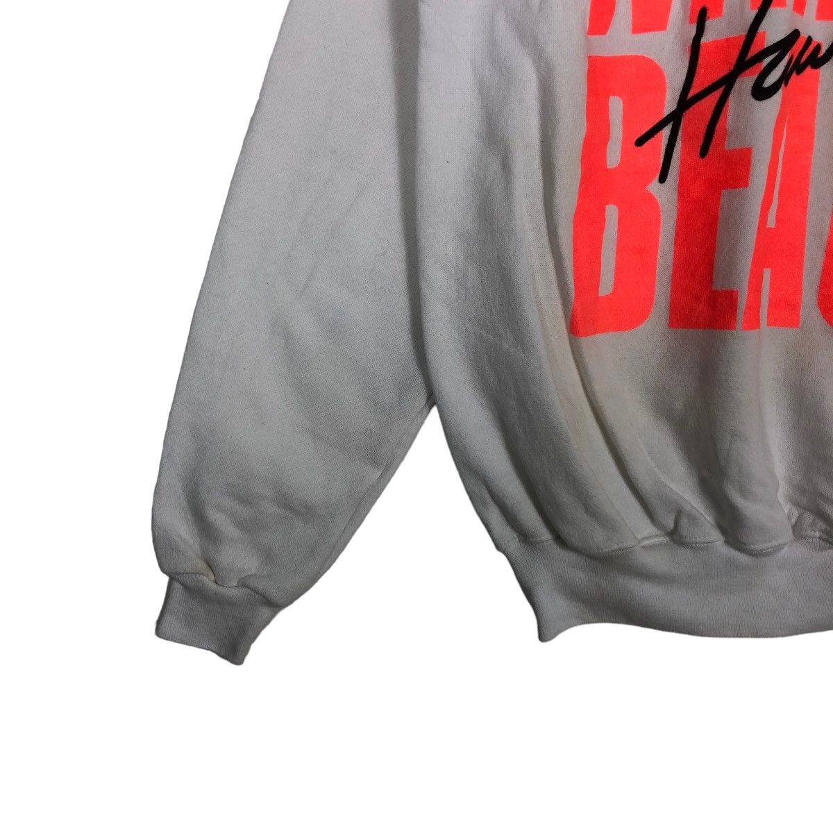 Japanese Brand 🔥90’s Vintage Sweatshirt USA Hanes Hawaii Waikiki Beach Size US L / EU 52-54 / 3 - 4 Thumbnail