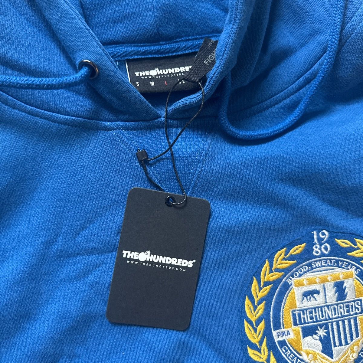 The Hundreds The hundreds Blue and gold Fight Back hoodie Size US L / EU 52-54 / 3 - 6 Thumbnail