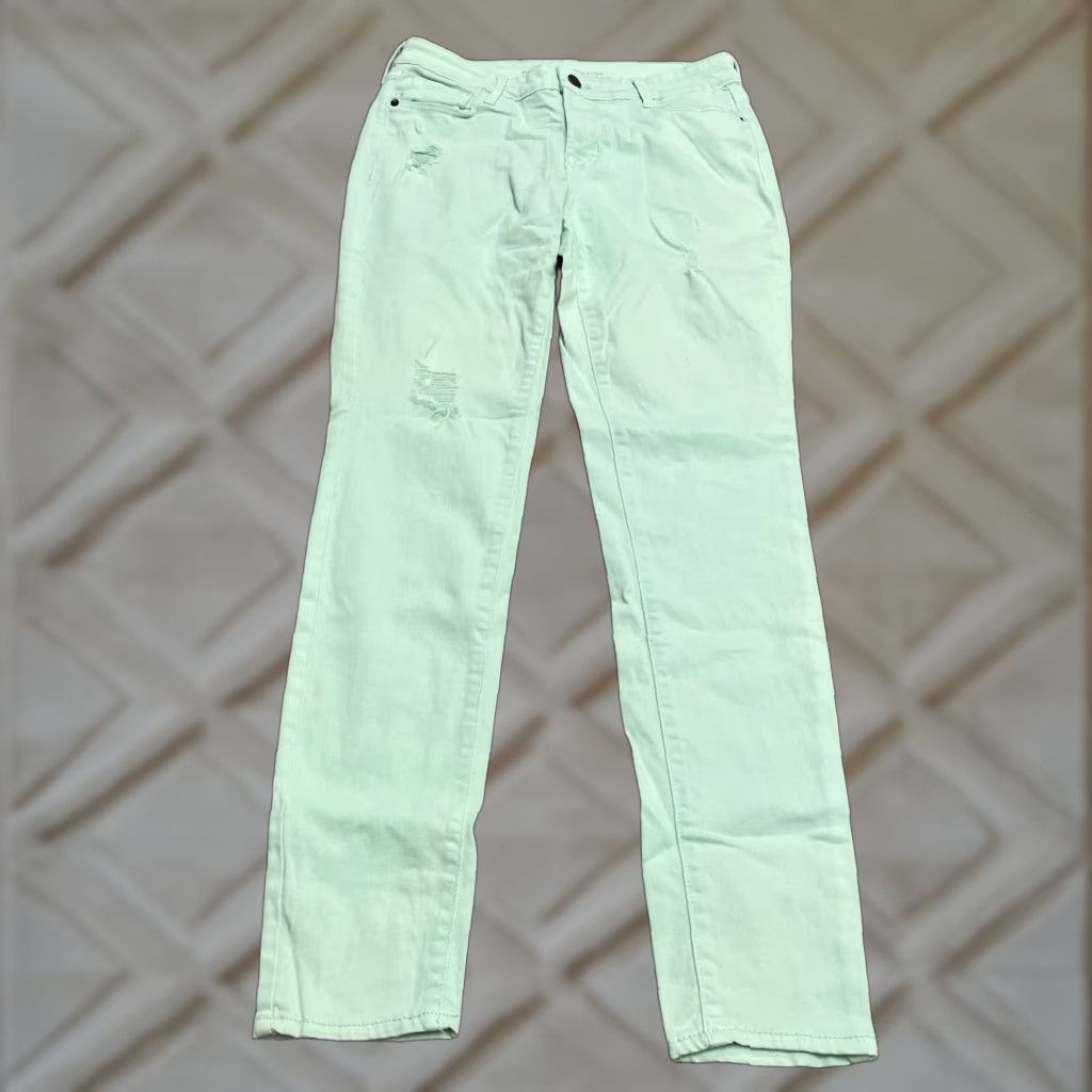 Old Navy **VINTAGE Old Navy Women's Green Mid-Rise Skinny Jeans 6 Regular Fit** User: **Old Navy Women's Green Mid-Rise Skinny Jeans Size 6 Regular Fit** Size 28" / US 6 / IT 42 - 1 Thumbnail