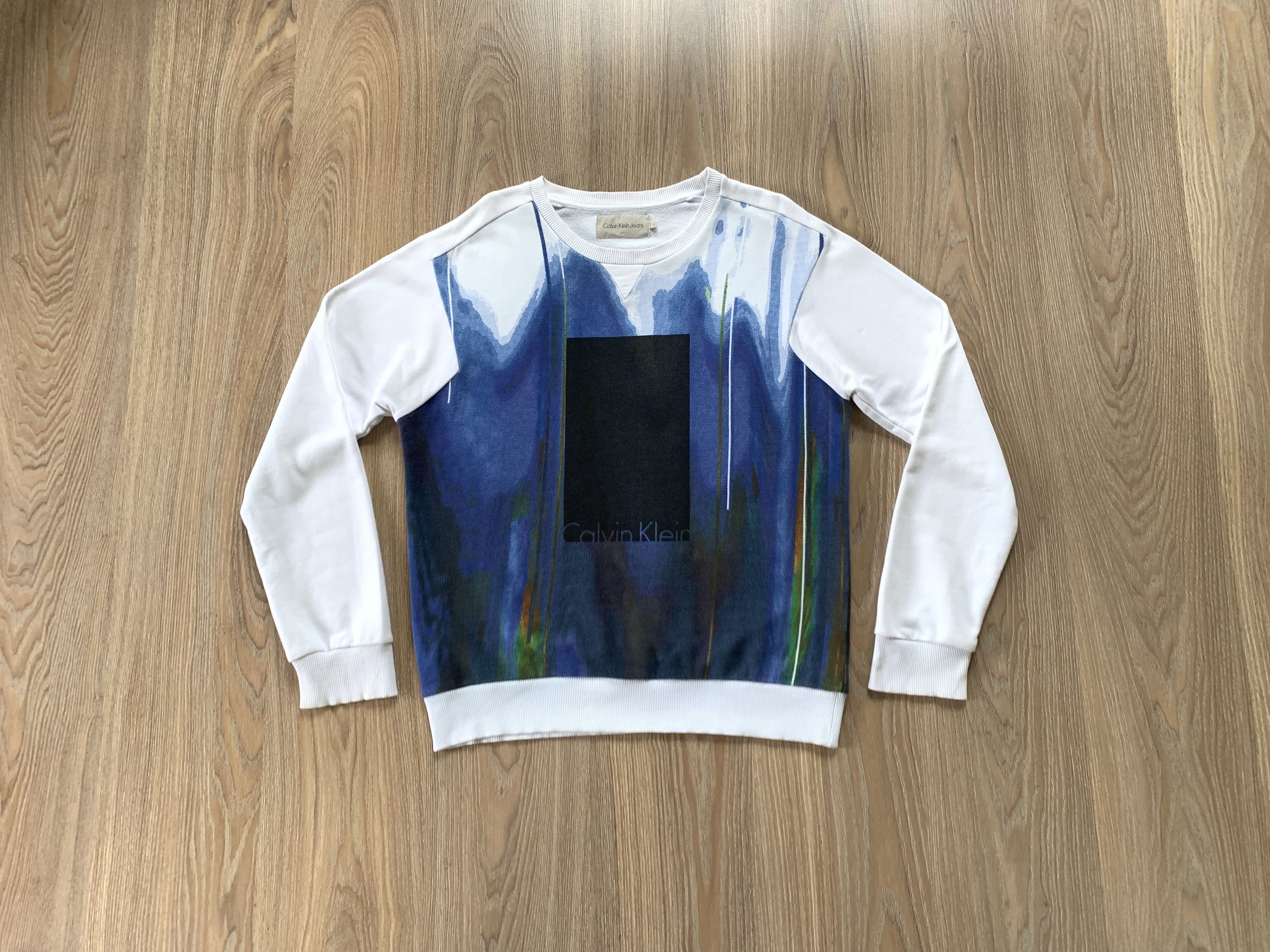 Calvin Klein Calvin Klein Printed Sweatshirt Size US L / EU 52-54 / 3 - 1 Thumbnail