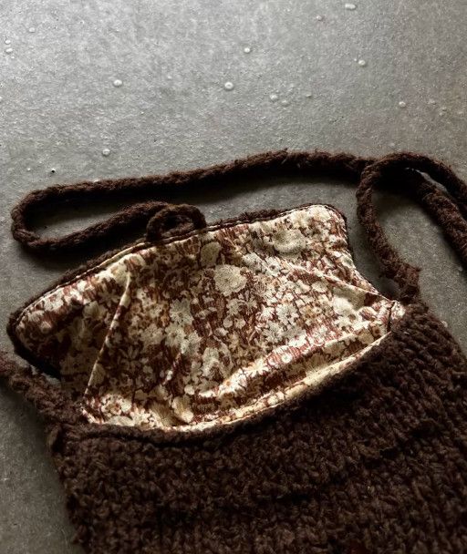 Other Number (N)ine 2003 Distressed Knit Shoulder Bag Size ONE SIZE - 8 Thumbnail