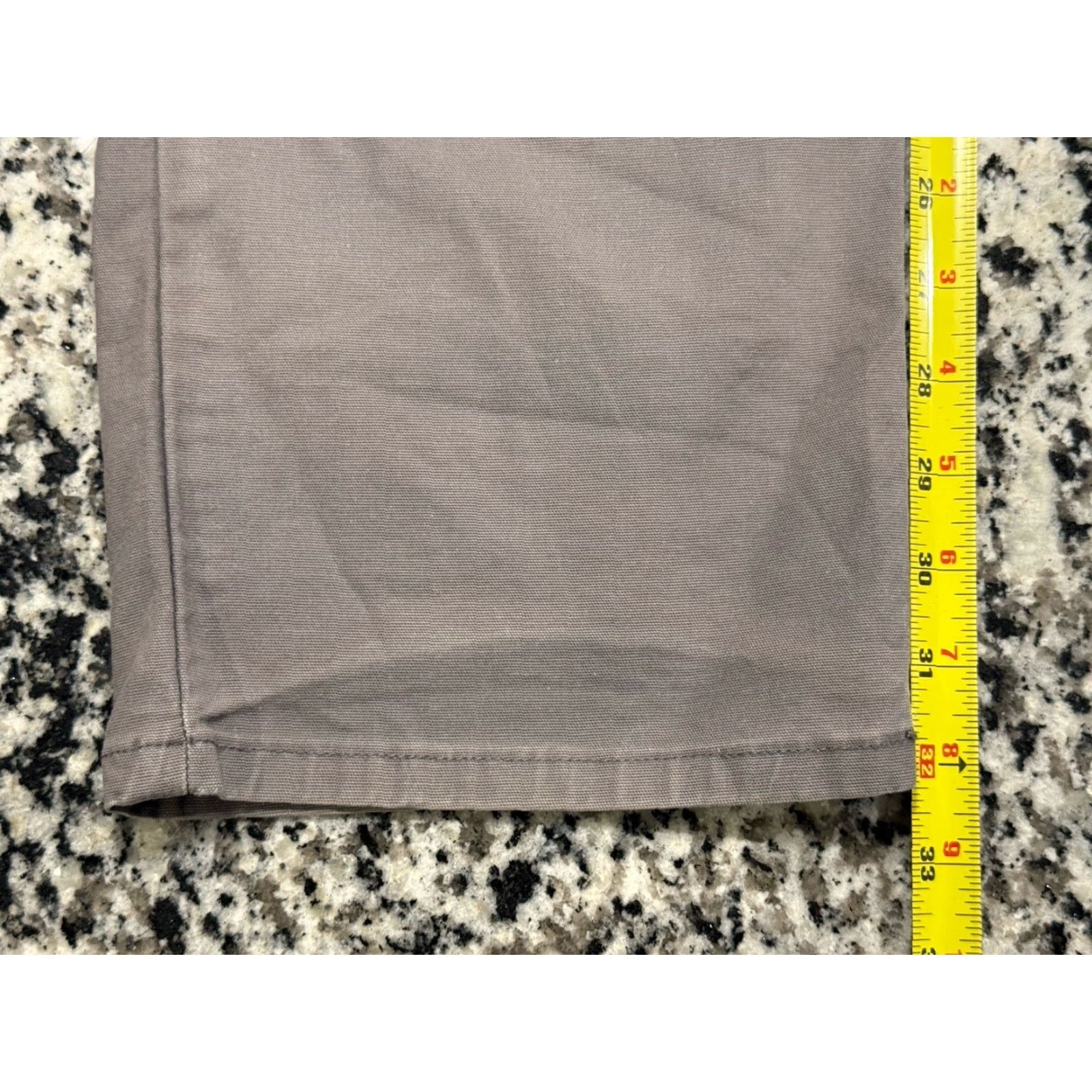 Vintage STIO Pants 36x32 Gray Cotton Spandex Stretch 5 Pocket Chino Straight Leg Mens Size US 36 / EU 52 - 3 Thumbnail