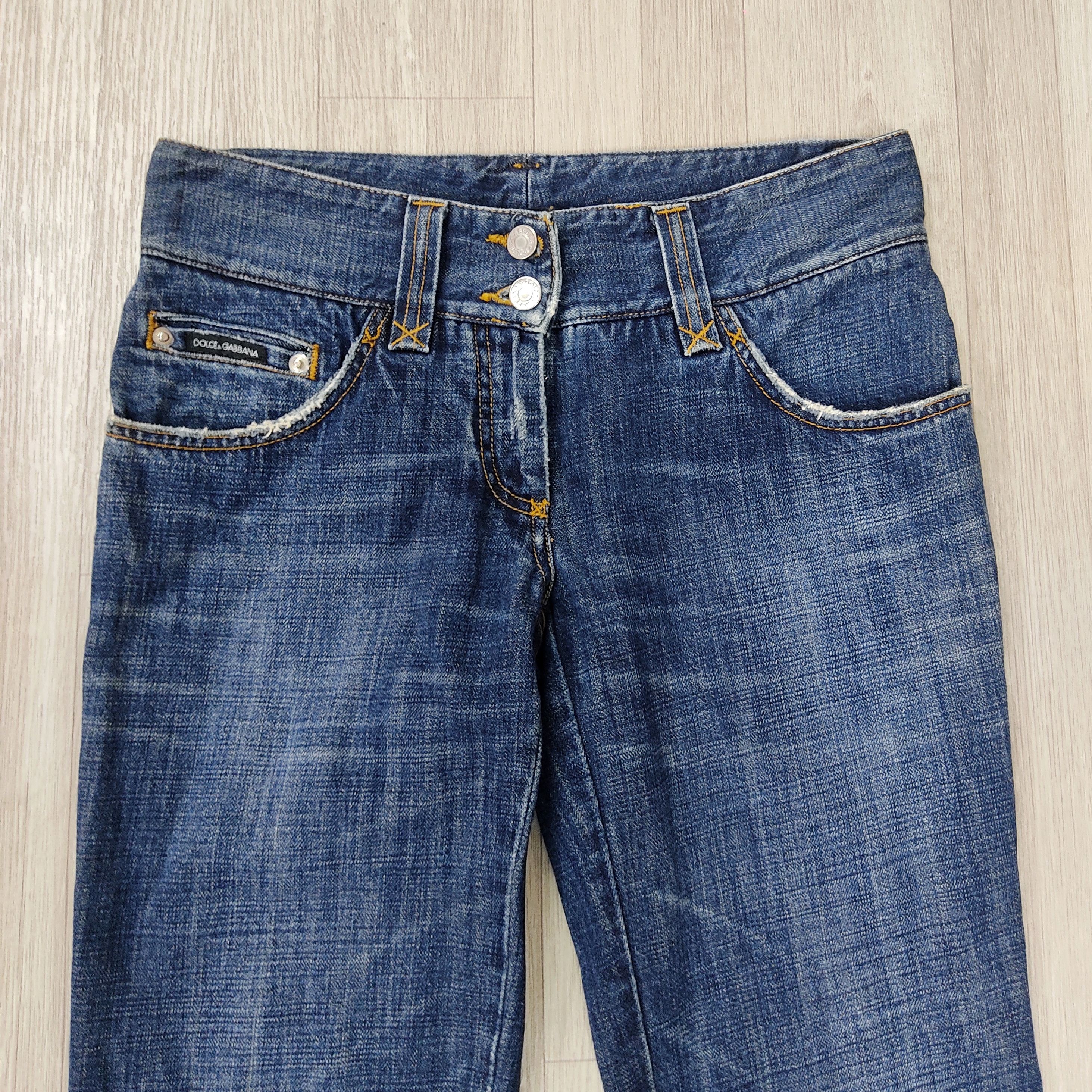 Dolce & Gabbana Dolce & Gabbana Washed Denim Pants Size 32" / US 10 / IT 46 - 4 Thumbnail