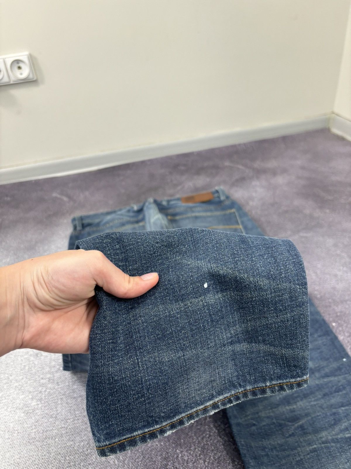 G-Star Vintage G-Star Raw Alum Faded Blue Avant Garde Denim Jeans Size US 34 / EU 50 - 19 Thumbnail