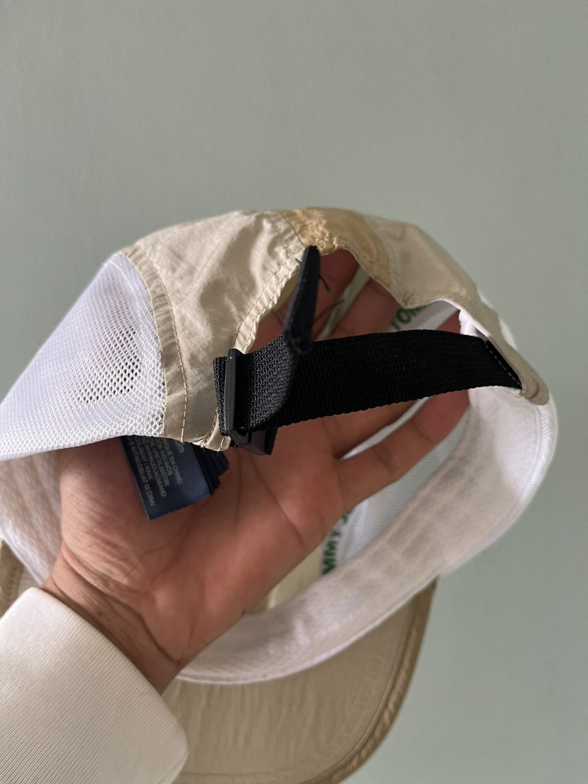 Tommy Jeans 🧢 Tommy Jeans Nylon Tech Cap – Beige / White – OS Size ONE SIZE - 12 Thumbnail