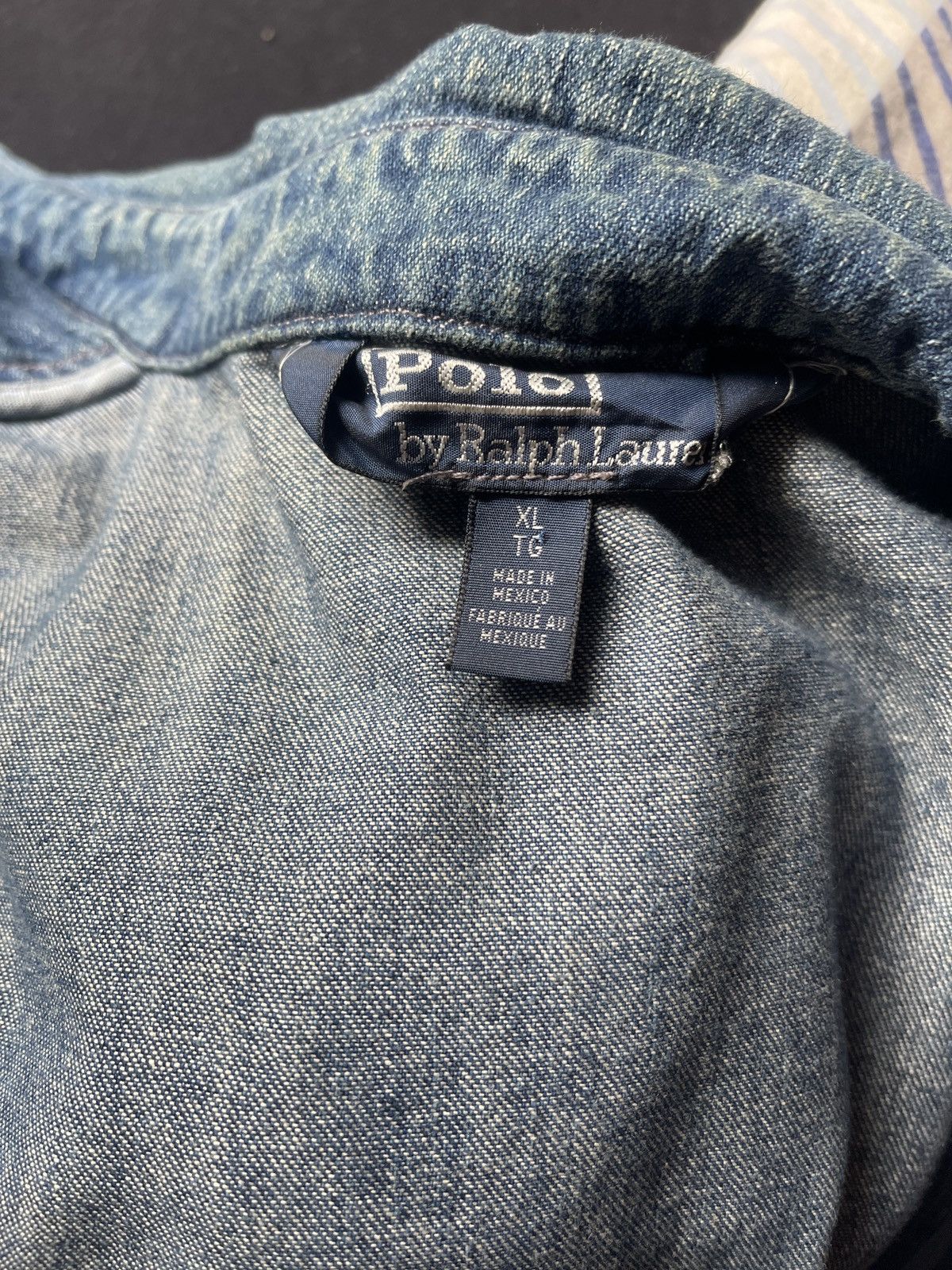 Polo Ralph Lauren Vinatge Ralph Lauren Denim jacket Size US XL / EU 56 / 4 - 4 Thumbnail