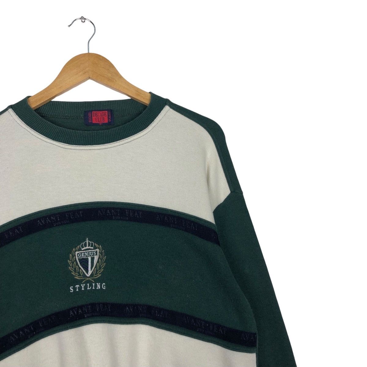 Japanese Brand × Vintage Vintage Rare Genius Styling Sweatshirt Small Size Size US S / EU 44-46 / 1 - 5 Thumbnail