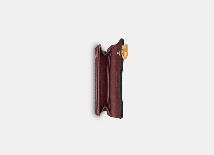 Dior o1w1db10325 Size: OS / S5611CCE Card Holder in Burgundy Size ONE SIZE - 2 Thumbnail