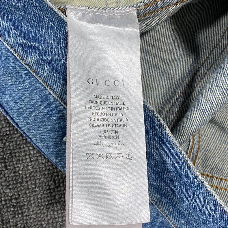 Gucci Gucci Embroidered pattern jeans Size US 34 / EU 50 - 6 Thumbnail