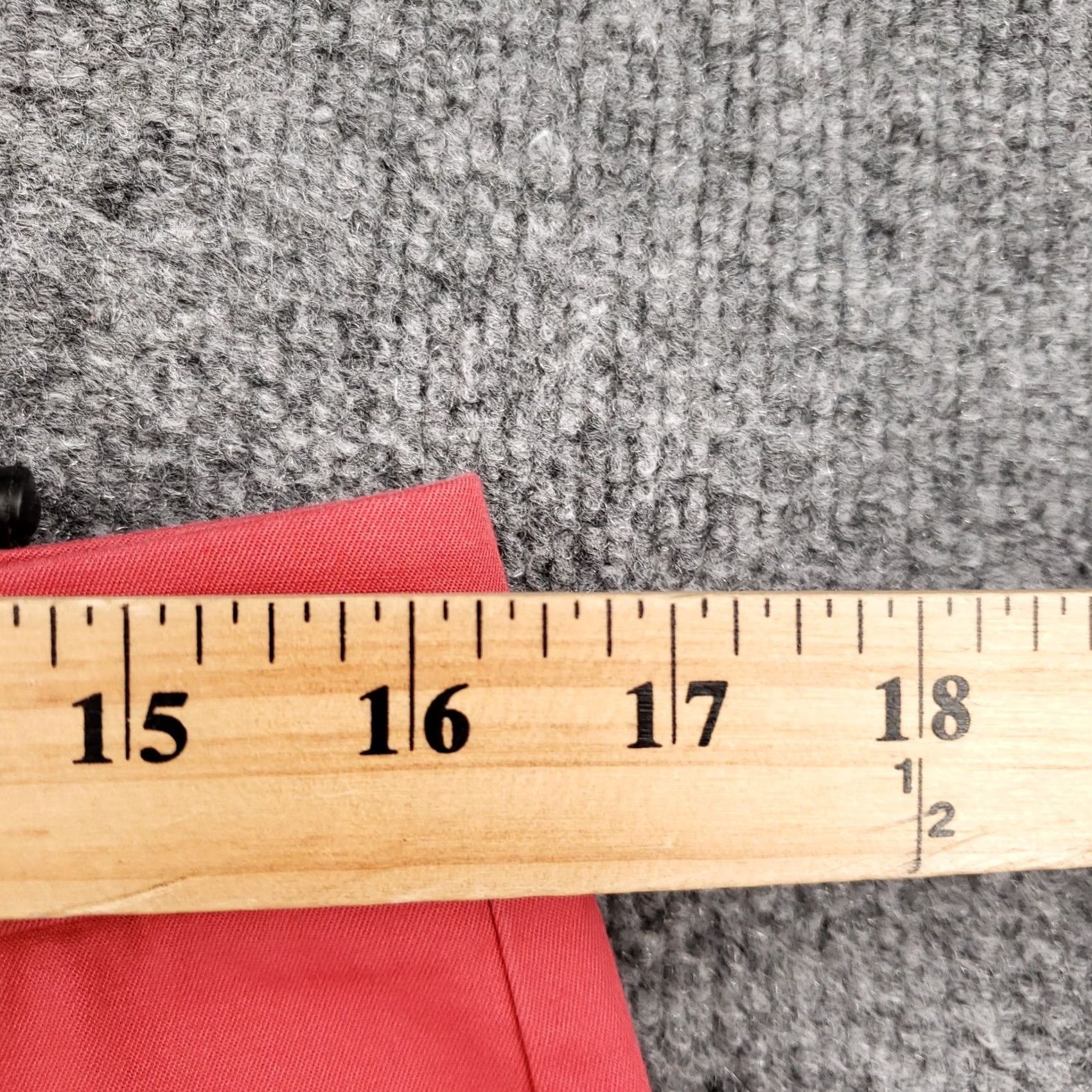 Talbots Talbots Pants Womens 8 Red Flat Front Skimmer Mid Rise Button Hem Pockets Stretch Casual Formal Business 8 Womens Red Skimmer Pants Size 30" / US 8 / IT 44 - 7 Thumbnail