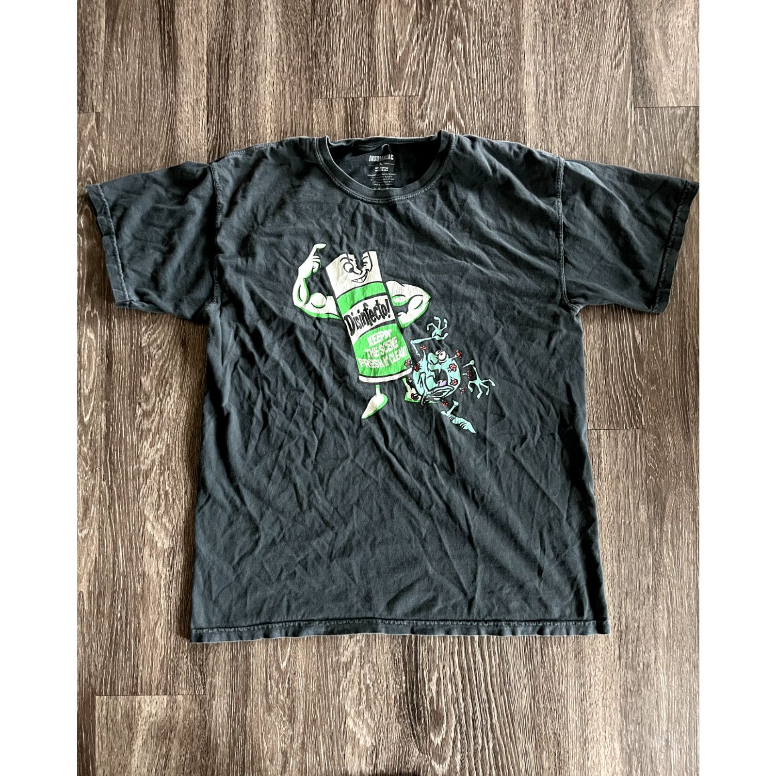 Other INSOMNIAC EDM t shirt tee RARE Disinfecto Spray Keepin Scene Size US L / EU 52-54 / 3 - 1 Thumbnail