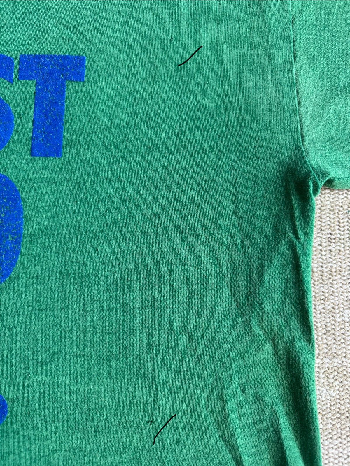 Nike × Vintage Vintage green and blue Nike t shirt just do it single stitch Size US M / EU 48-50 / 2 - 4 Thumbnail