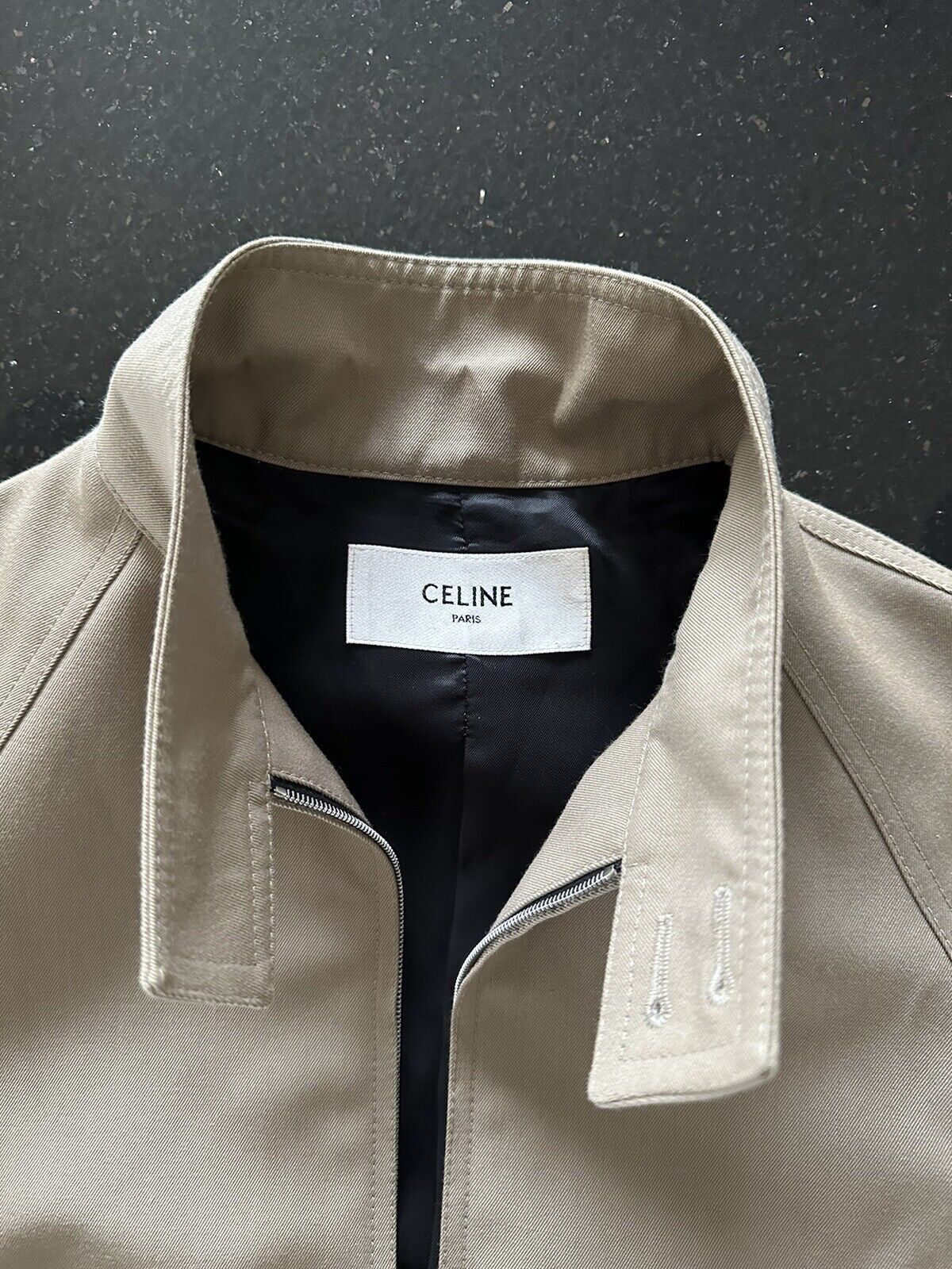 Celine × Hedi Slimane SS19 Harrington-style Jacket Beige Camel Bomber 44 xs Size US S / EU 44-46 / 1 - 8 Thumbnail