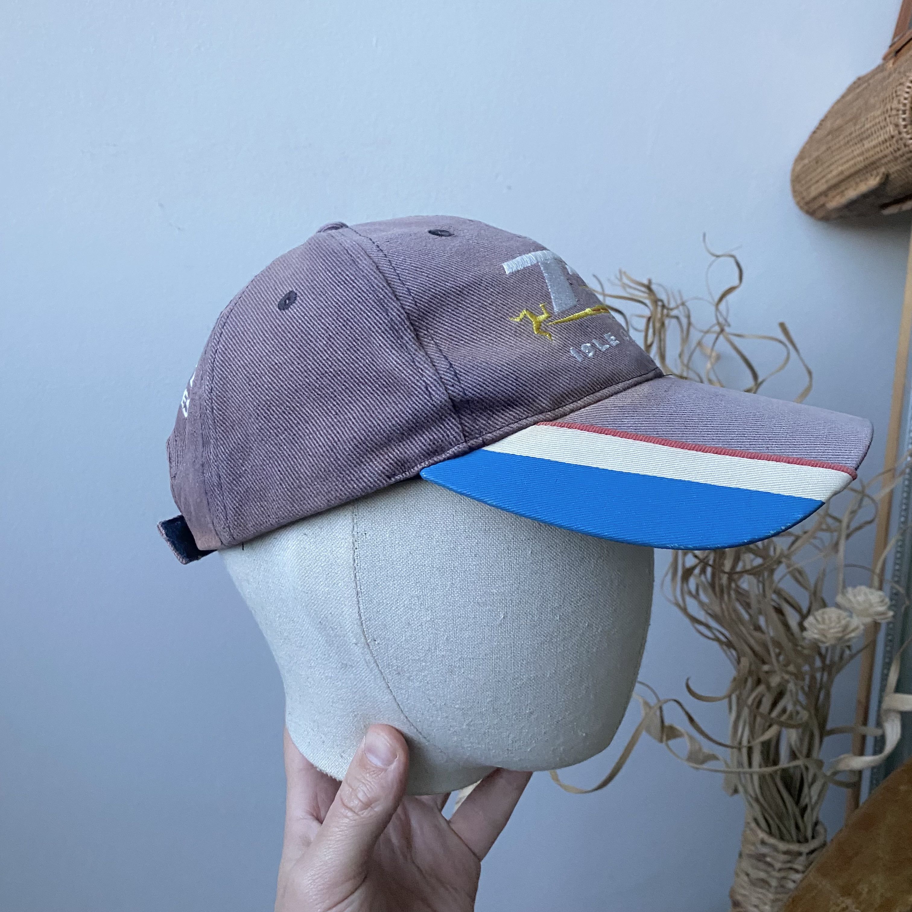 Yamaha 🏍️ Faded Vintage Moto Racing Cap TT Isle of Man Motorsports Size ONE SIZE - 2 Thumbnail
