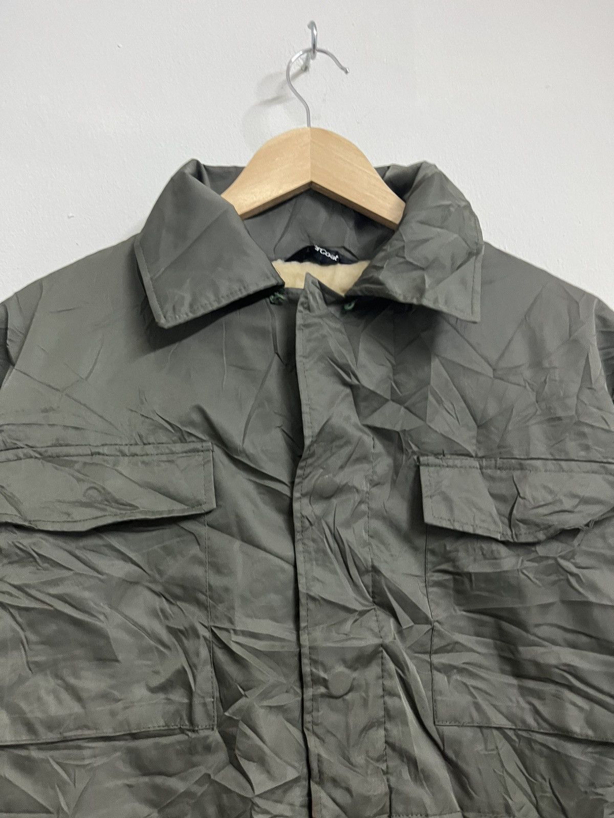 Japanese Brand 💥Japanese Brand Fall Nylon Army Type Wintercoat Size US L / EU 52-54 / 3 - 4 Thumbnail
