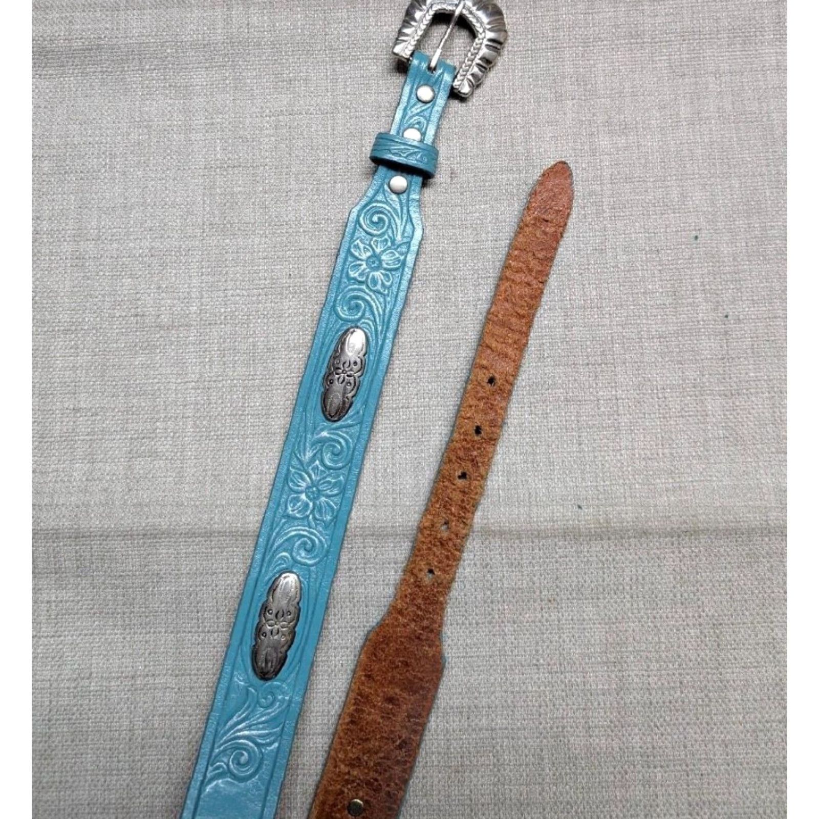 Vintage VINTAGE west ern belt? Size 30 - 2 Thumbnail