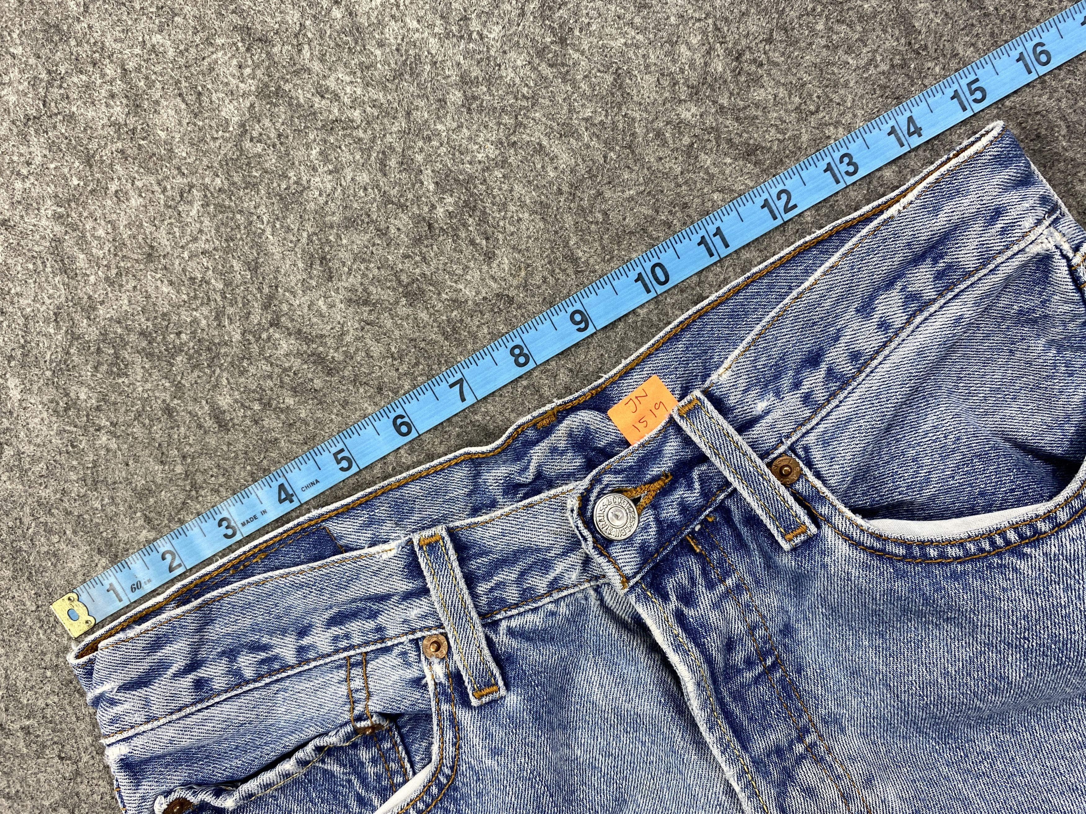 Japanese Brand Blue Vintage Levi's 501 Jeans 30x29.5 Denim -JN1519 Size US 30 / EU 46 - 5 Thumbnail