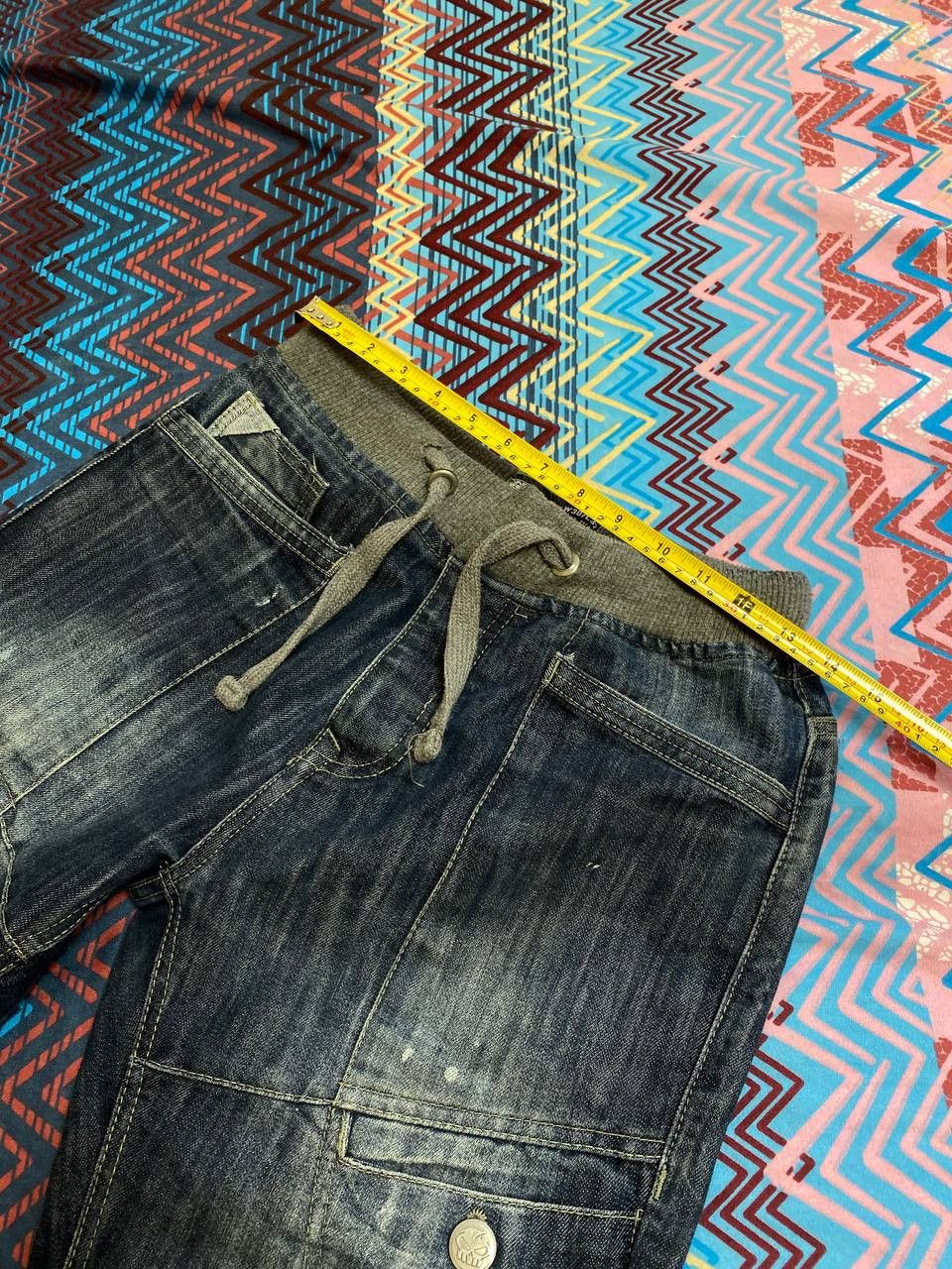 No Fear × Vintage Distressed Vintage Y2K Grunge Denim Shorts Size US 30 / EU 46 - 9 Thumbnail