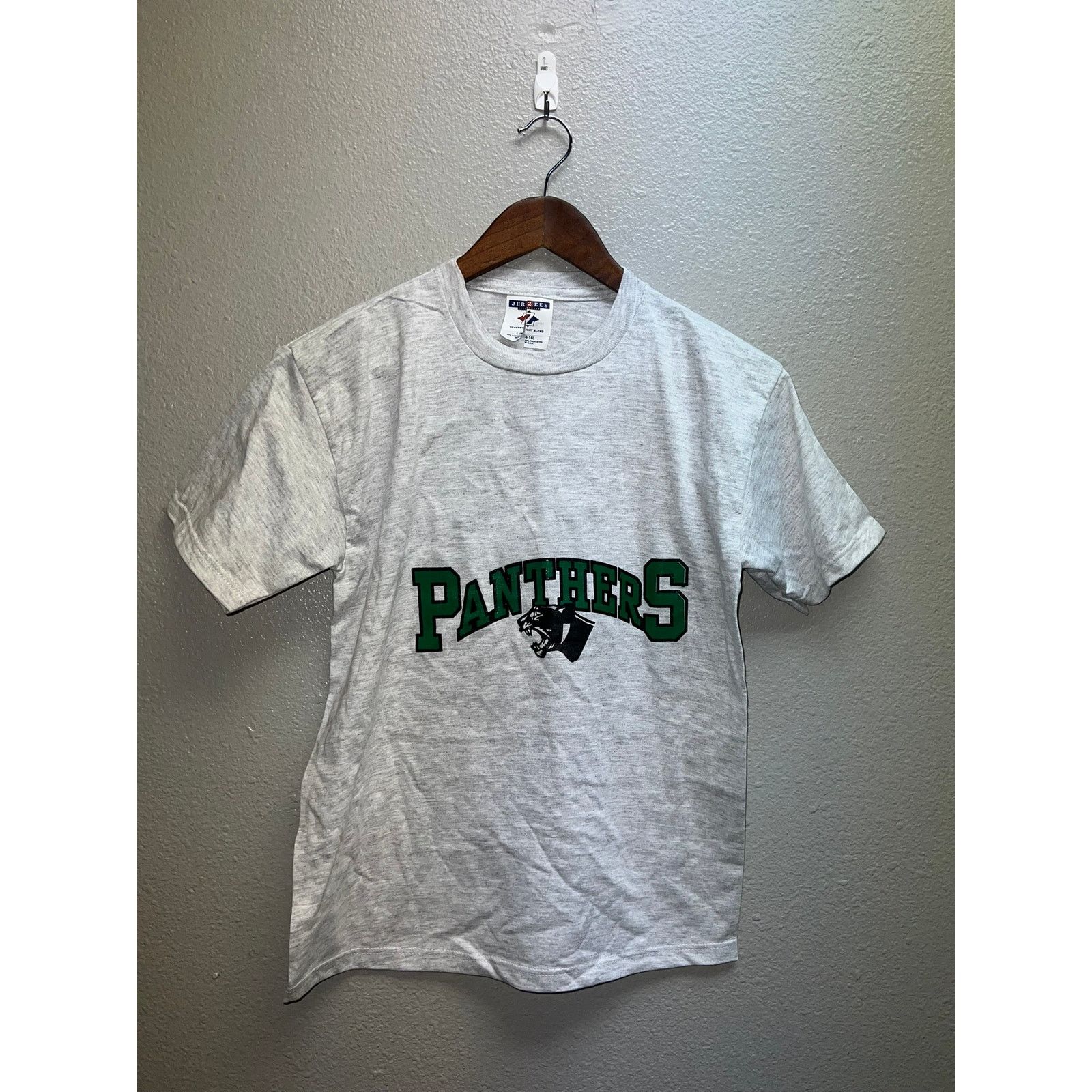 Jerzees Youth Panthers Shirt Christian #12 Gray Graphic kid's Large Size L / US 10 / IT 46 - 1 Thumbnail