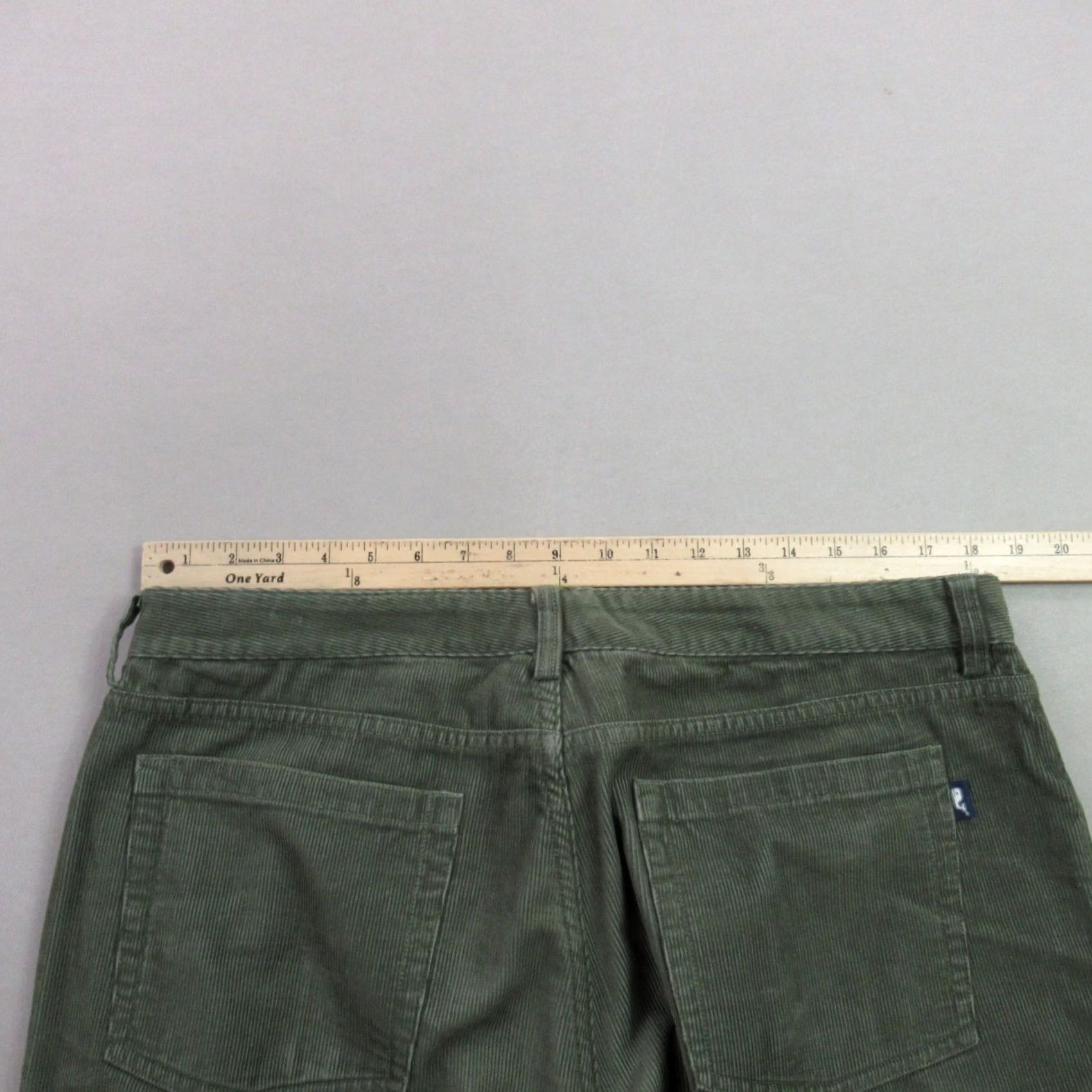 Vineyard Vines Vineyard Vines Jeans Mens 36X32 Straight Leg Work Wear Green Corduroy Jeans Size US 36 / EU 52 - 6 Thumbnail