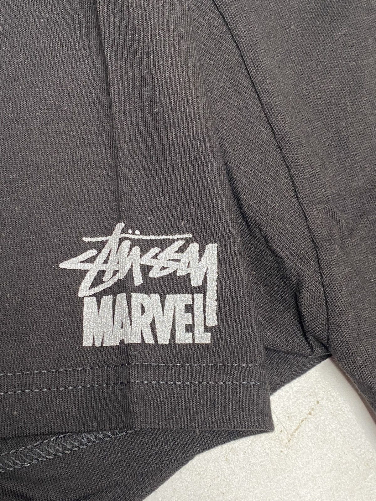 Stussy 👕 RARE Stüssy x Marvel Eternity T-shirt, new size XL black Size US XL / EU 56 / 4 - 9 Thumbnail