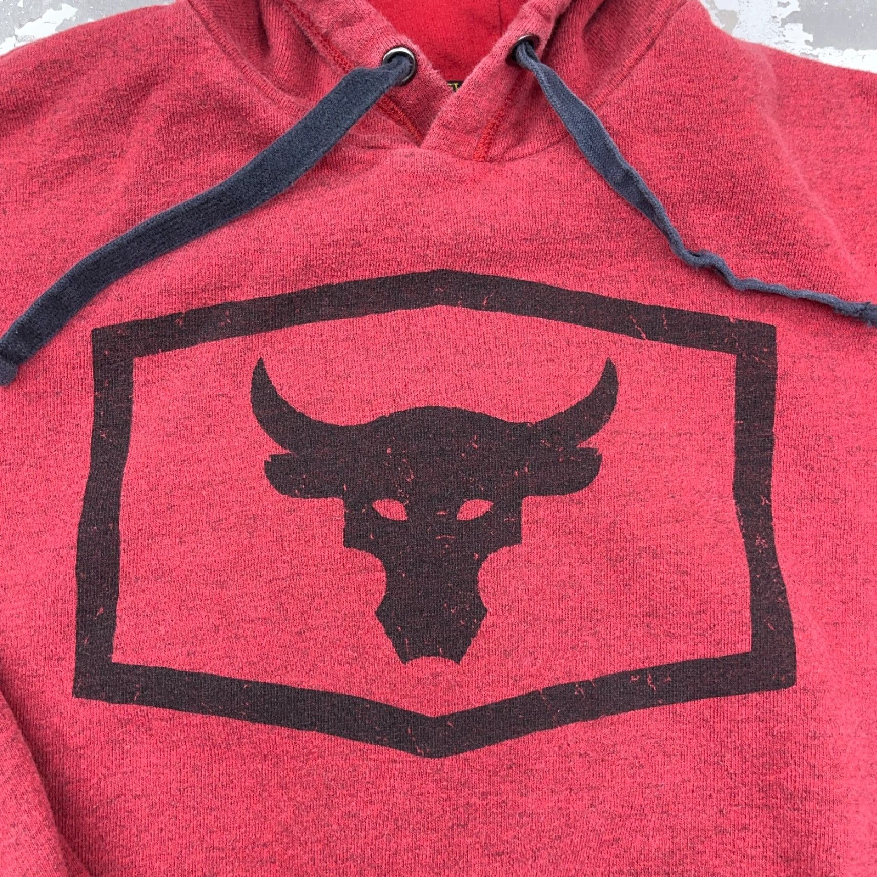Under Armour Under Armour Hoodie Men Small Red Black Project Rock Sweatshirt Pullover Graphic Logo Pockets All Seasons Winter Size US S / EU 44-46 / 1 - 5 Thumbnail