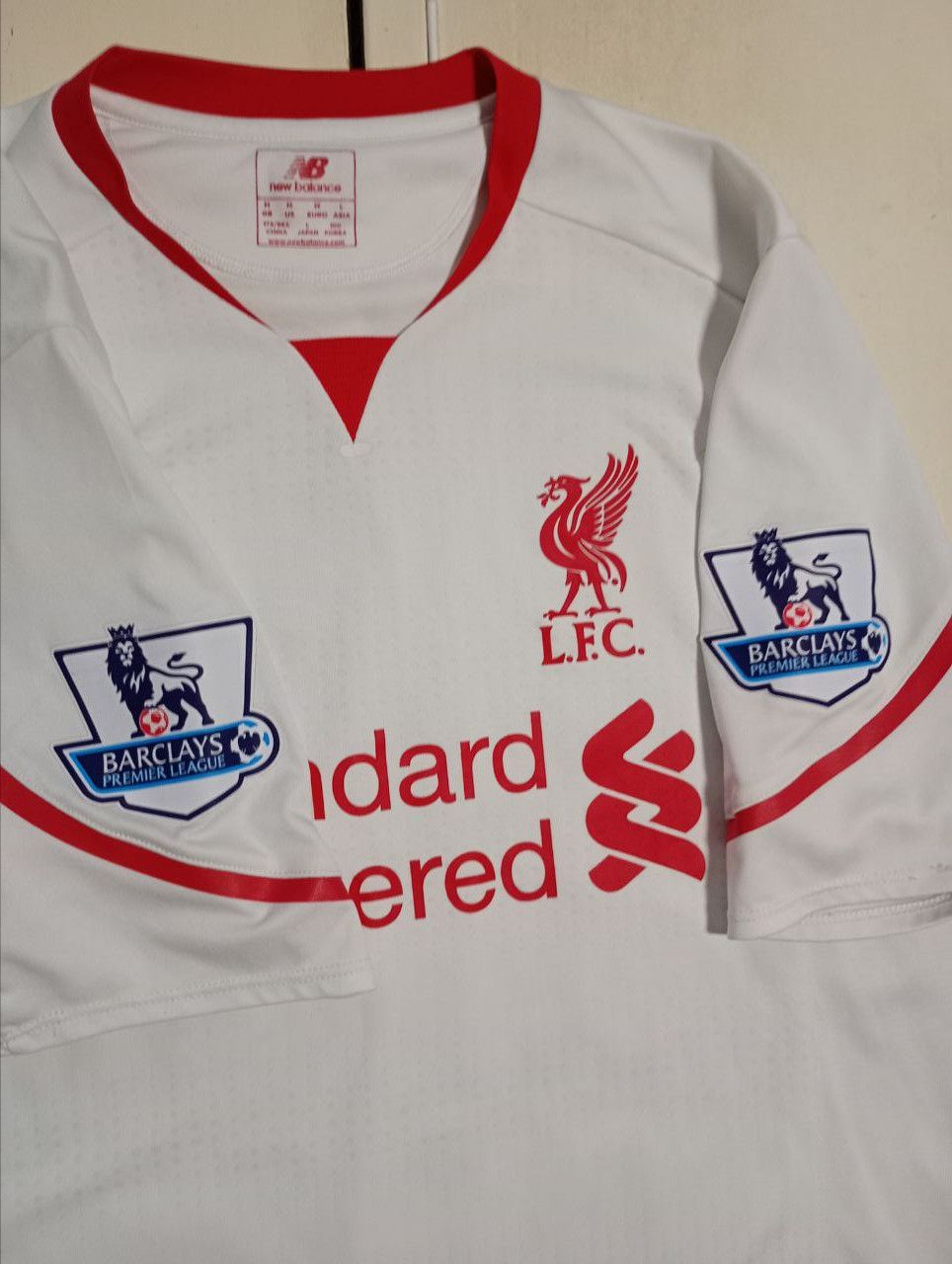 New Balance Liverpool FC NB Away Jersey 23 Emre Can 2015-2016 Size US M / EU 48-50 / 2 - 7 Thumbnail