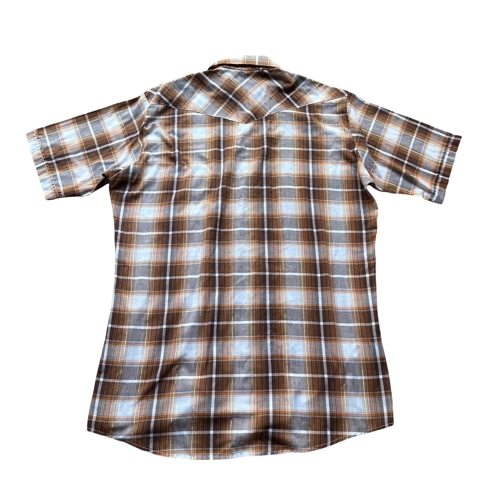 Other Vintage Saddle King Western SS Button Up Size L/XL GUC Size US XL / EU 56 / 4 - 8 Thumbnail