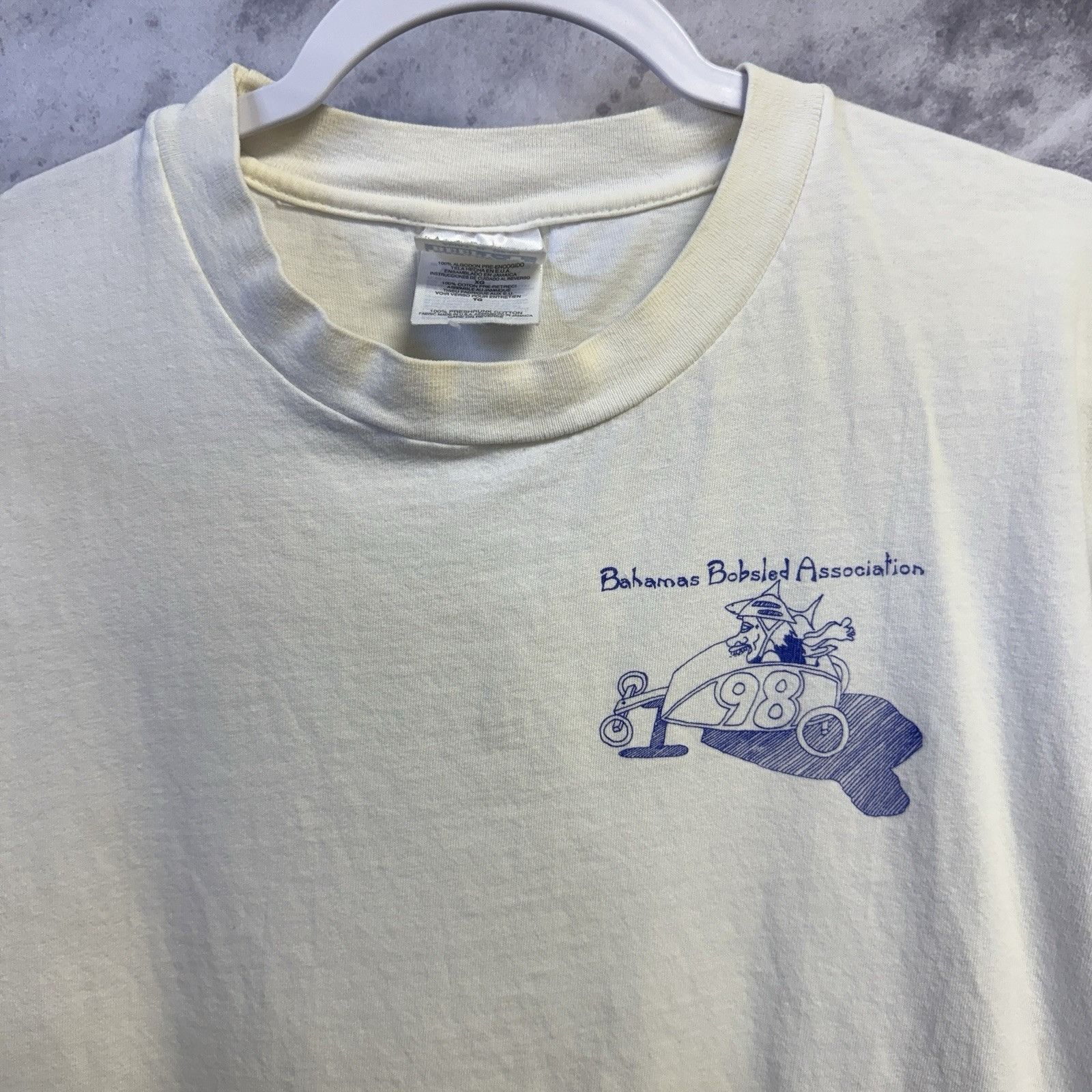 Vintage Vintage Soap Box Derby T Shirt Mens L 23x28.5 White Hopetown Size US L / EU 52-54 / 3 - 3 Thumbnail