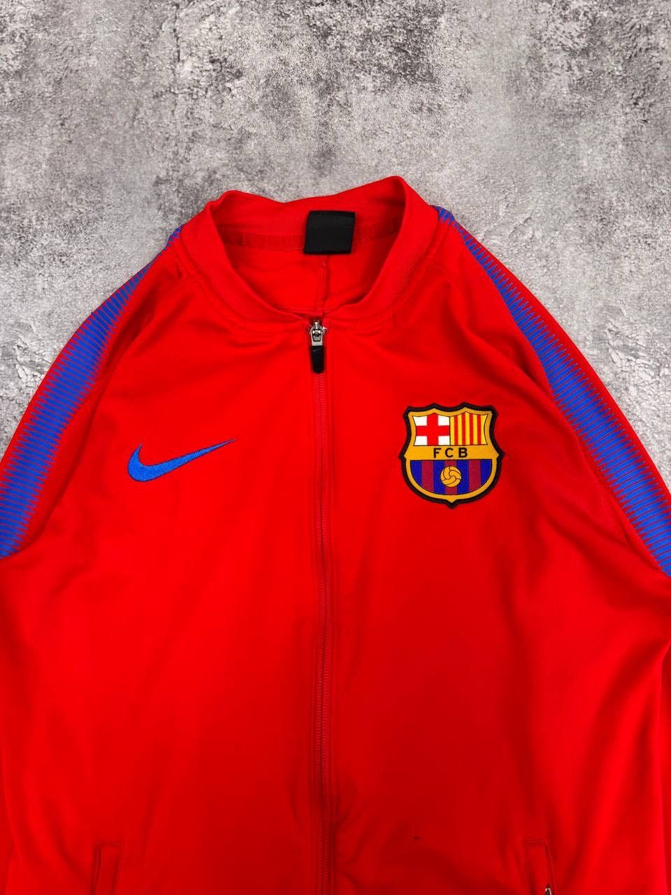 Nike Nike Dri-Fit FC Barcelona Men's Track Jacket Red Size S Size US S / EU 44-46 / 1 - 3 Thumbnail