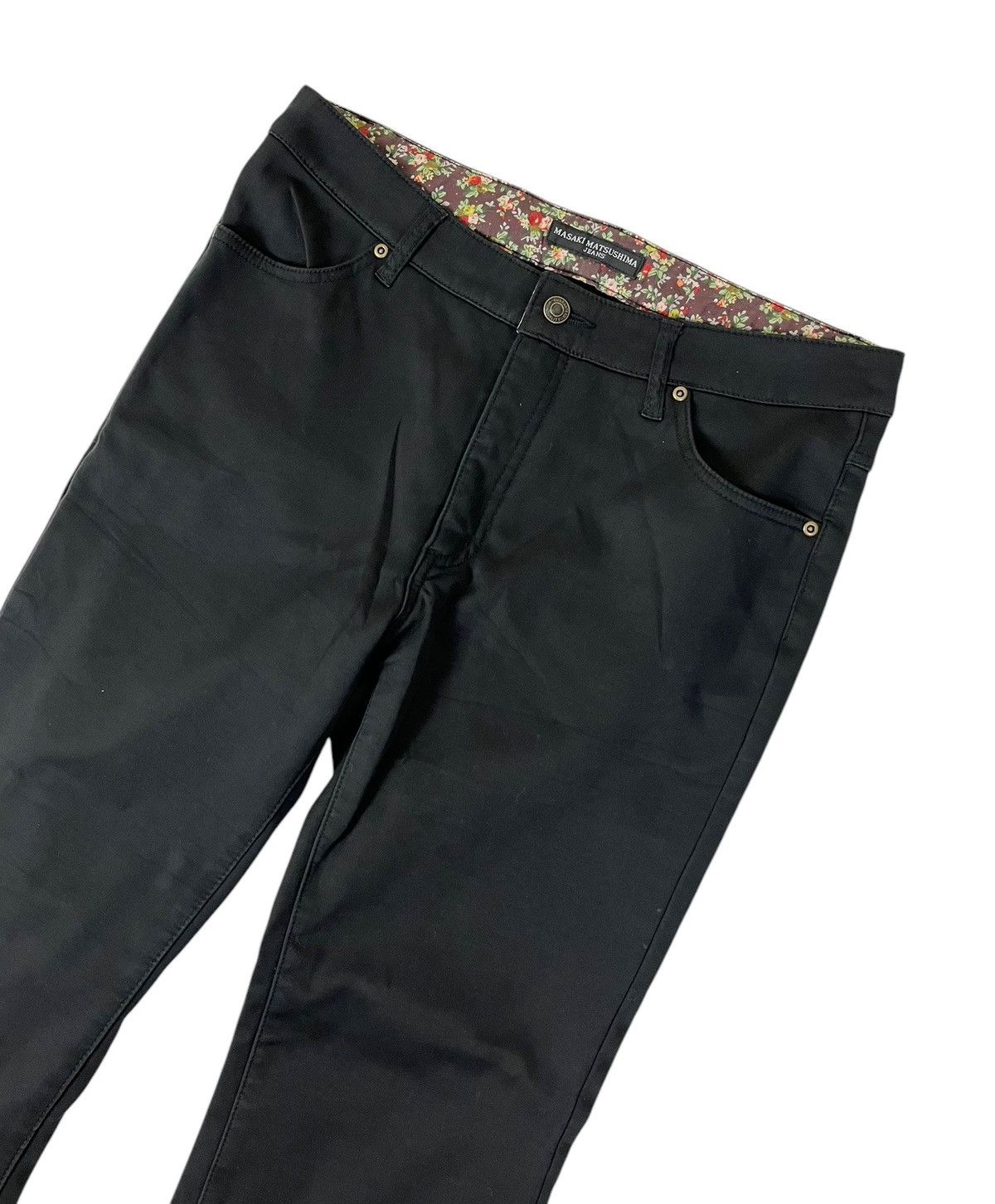 Japanese Brand × Masaki Matsushima Masaki Matsushima Floral Elastic Cotton Casual Pants Size US 32 / EU 48 - 1 Thumbnail