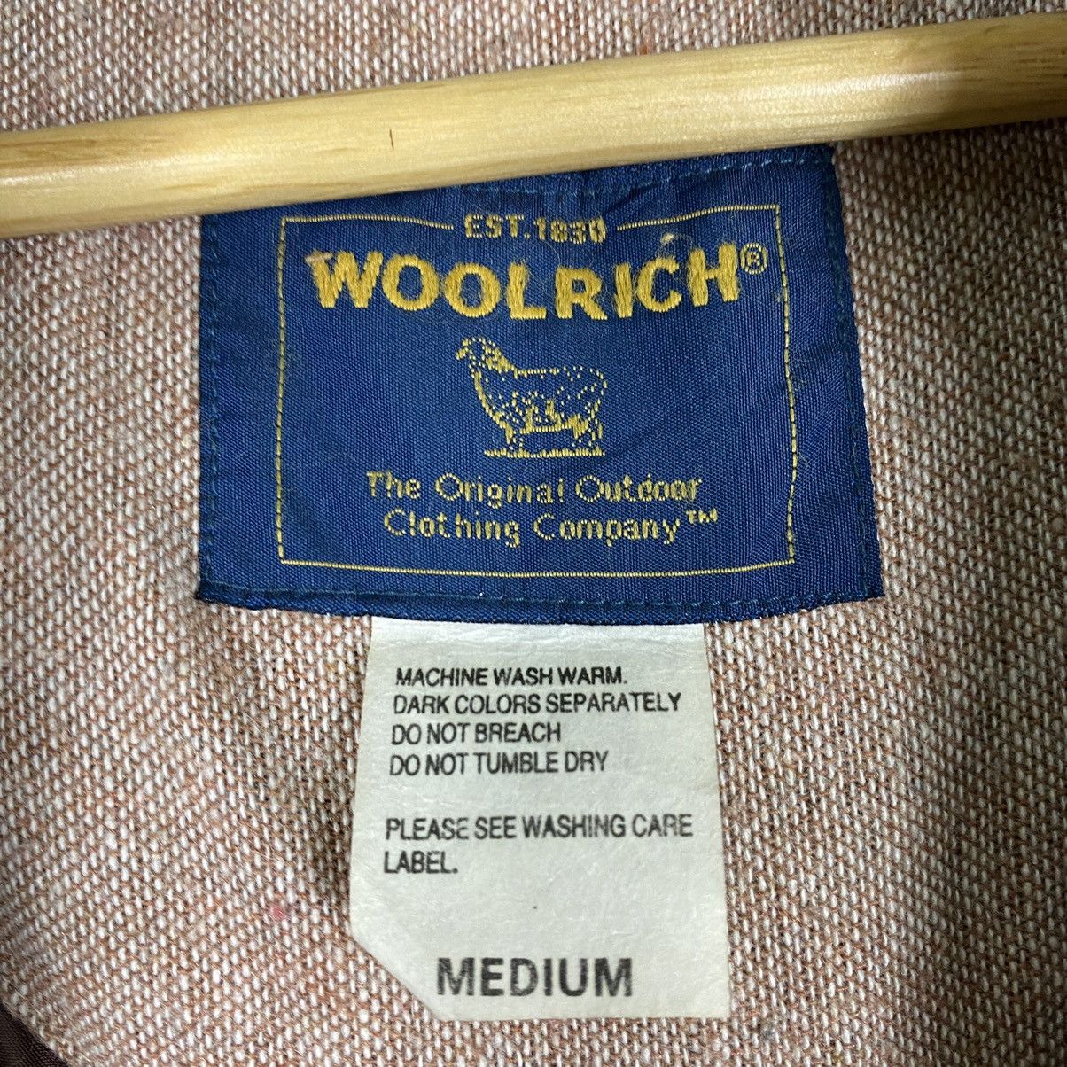 Japanese Brand × Woolrich Woolen Mills Vintage Woolrich Plaid Button Varsity Hoodie Size M Size US M / EU 48-50 / 2 - 13 Thumbnail