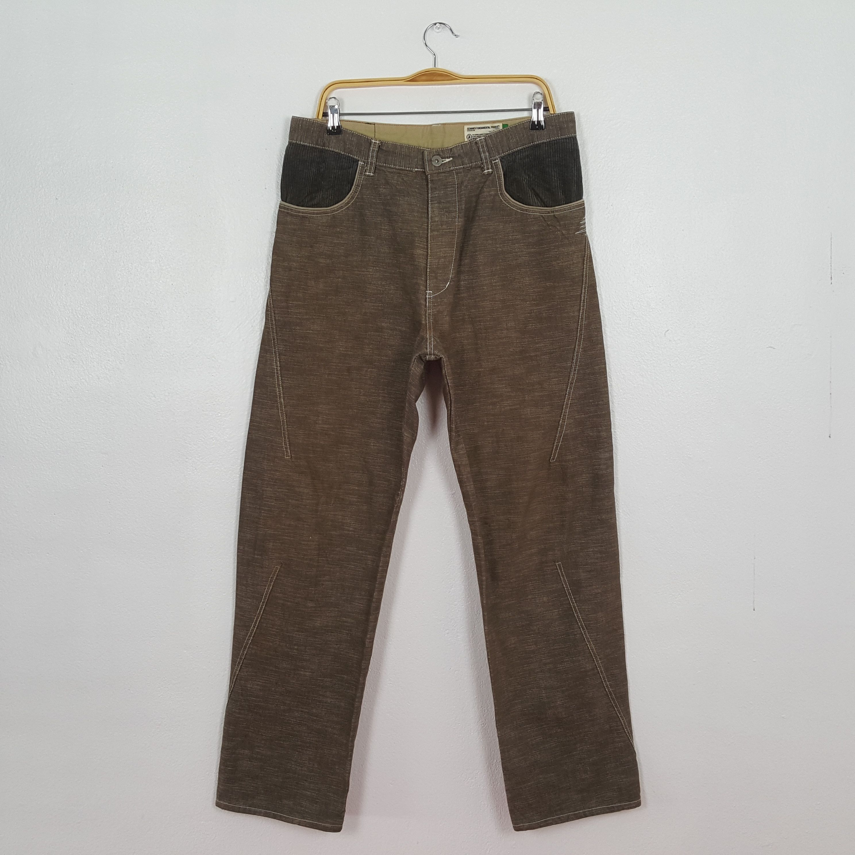 Japanese Brand Vintage Scanner Fundamental Product Brand Jeans C318N18 Size US 34 / EU 50 - 2 Thumbnail