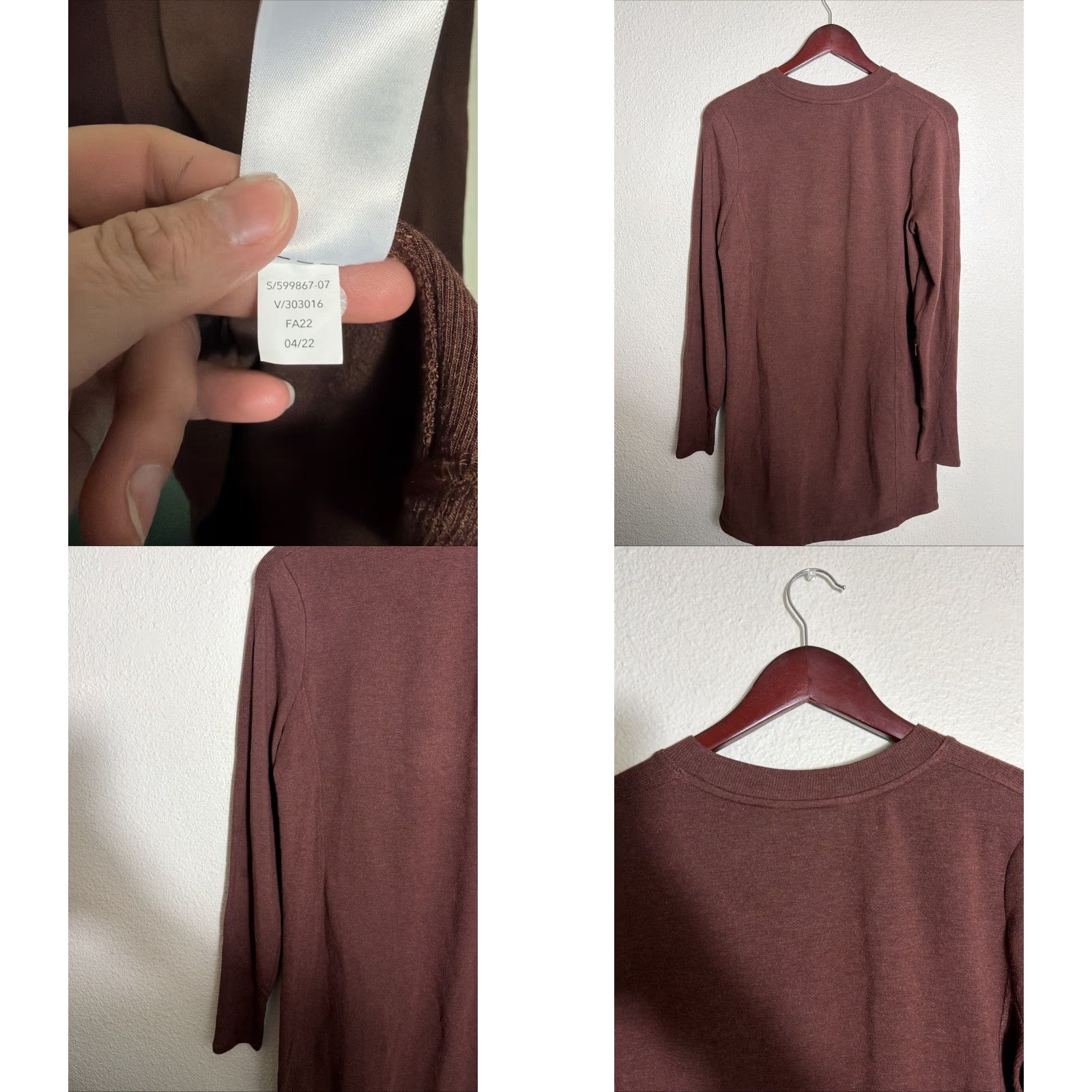 Athleta Athleta Balance Sweater Dress Casual Shift Pockets Brown Women Small Size S / US 4 / IT 40 - 9 Thumbnail