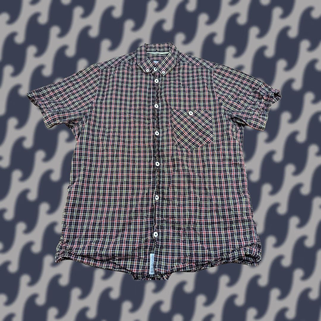 Norse Projects Norse Projects Shirt Button-Up Plaid Short Sleeve Mens Small Check Multicolor Cotton Canvas XS? Size US S / EU 44-46 / 1 - 1 Thumbnail
