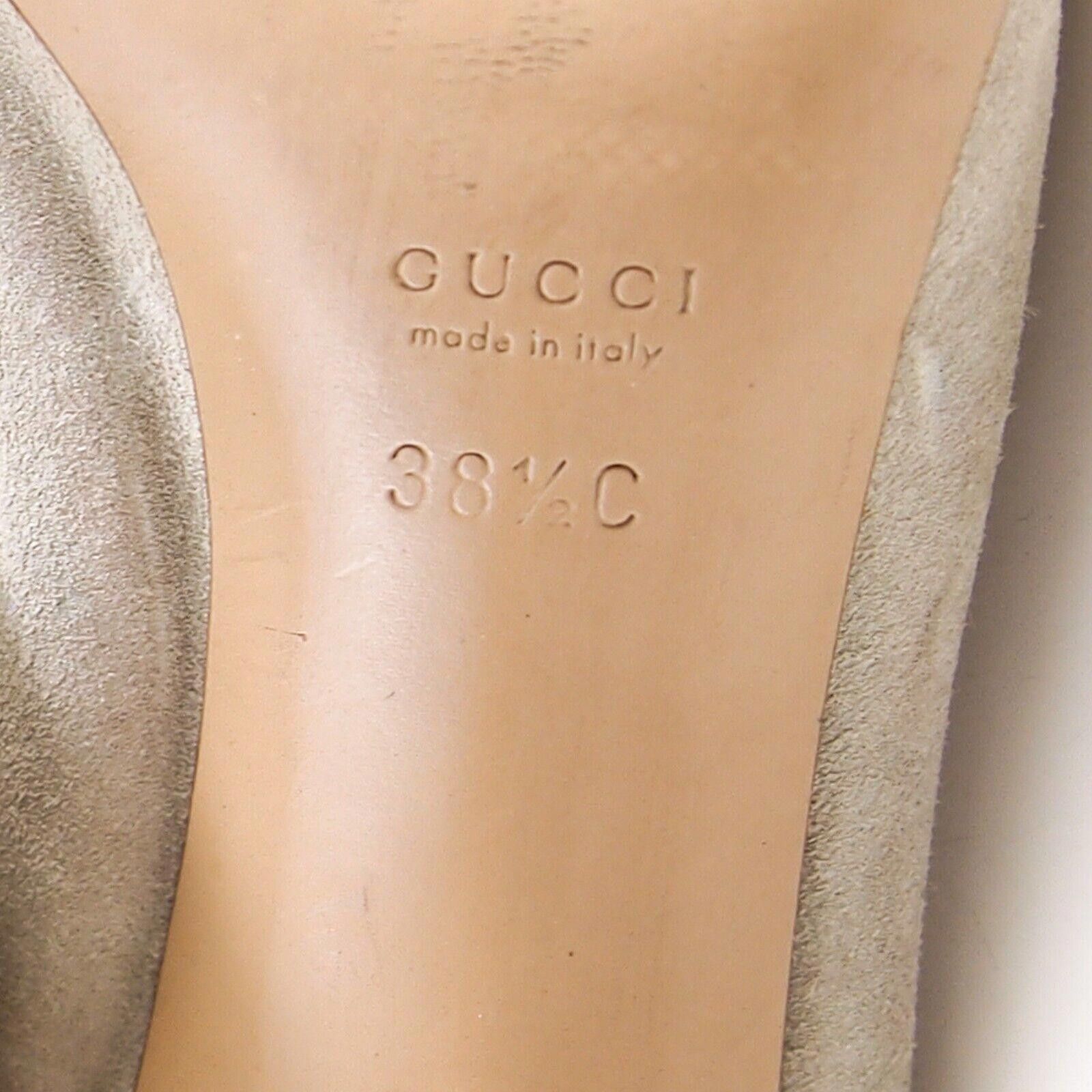 Gucci Gucci Horsebit Heels Brown Womens US 8.5 EU 38.5 C Size US 8.5 / IT 38.5 - 9 Thumbnail