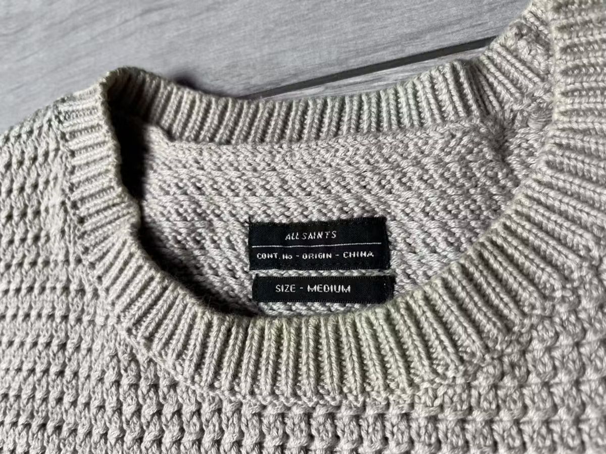 Allsaints Allsaints sweater knit vintage size Medium Size US M / EU 48-50 / 2 - 2 Thumbnail