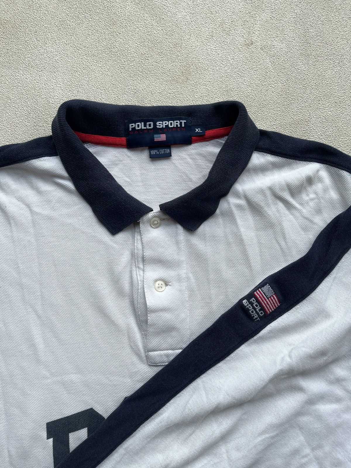 Polo Ralph Lauren 90's Vintage Polo Sport Ralph Lauren Size US XL / EU 56 / 4 - 3 Thumbnail
