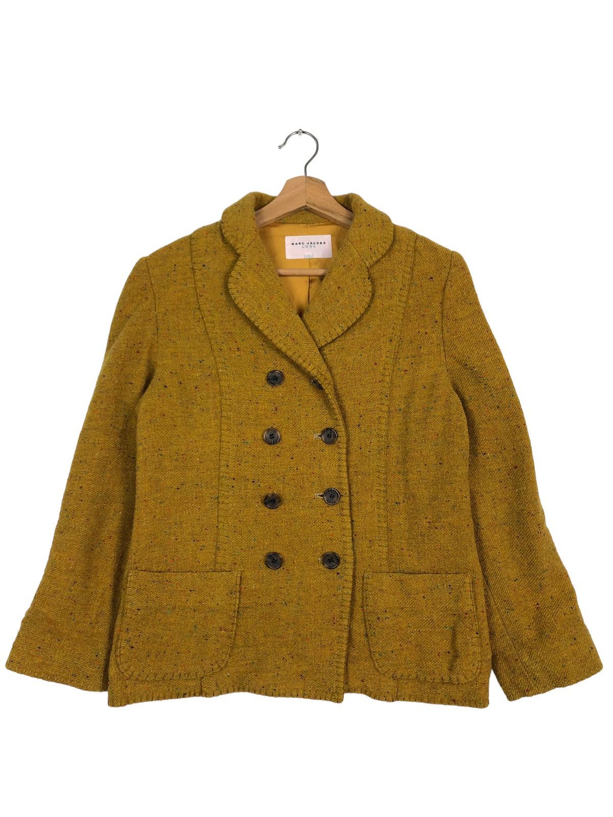 Japanese Brand 🔥Cropped Coats Jacket Knit Marc Jacobs Look Size M / US 6-8 / IT 42-44 - 1 Thumbnail