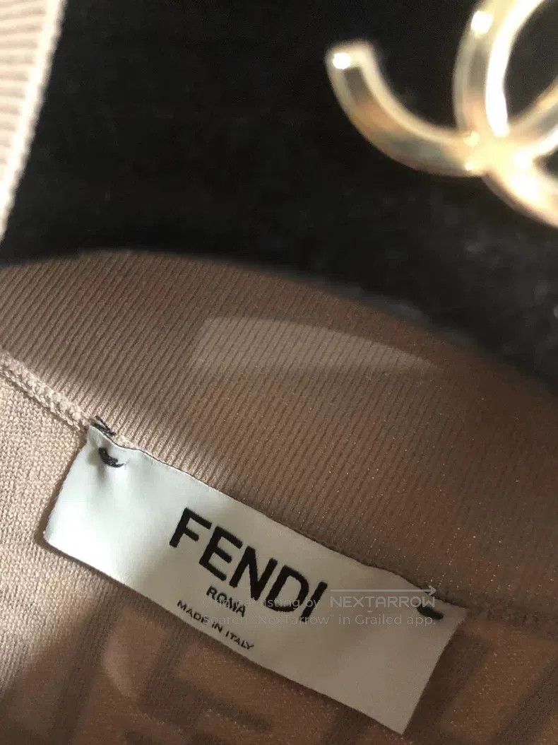 Fendi Fendi Full Print Monogram Dress Size XS / US 0-2 / IT 36-38 - 3 Thumbnail
