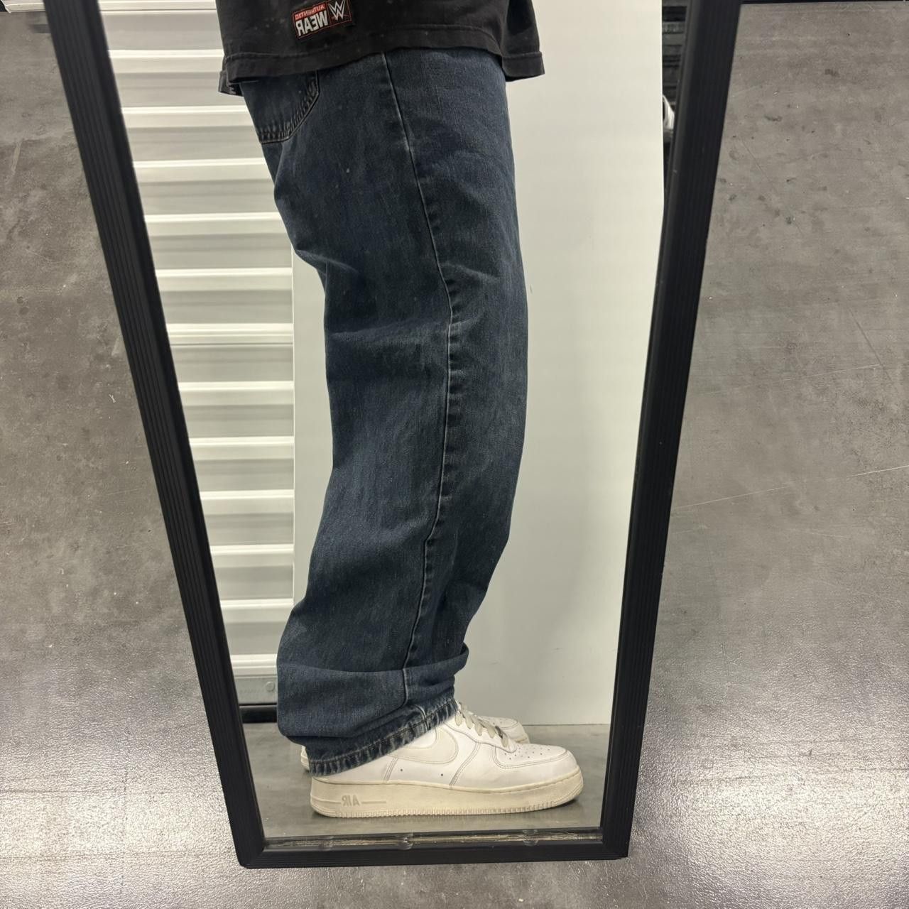 Vintage Crazy Vintage Y2K/2000s Baggy Skater Style Streetwear Dark Wash Denim Jeans! Size US 36 / EU 52 - 2 Thumbnail