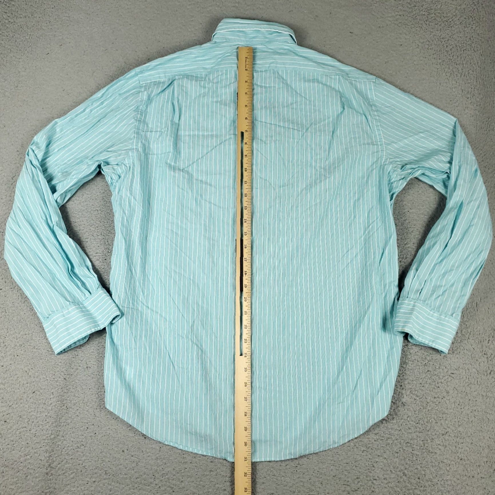 Ralph Lauren Ralph Lauren Shirt Mens Large Blue Striped Classic Fit Button Up Long Sleeve Size US L / EU 52-54 / 3 - 5 Thumbnail