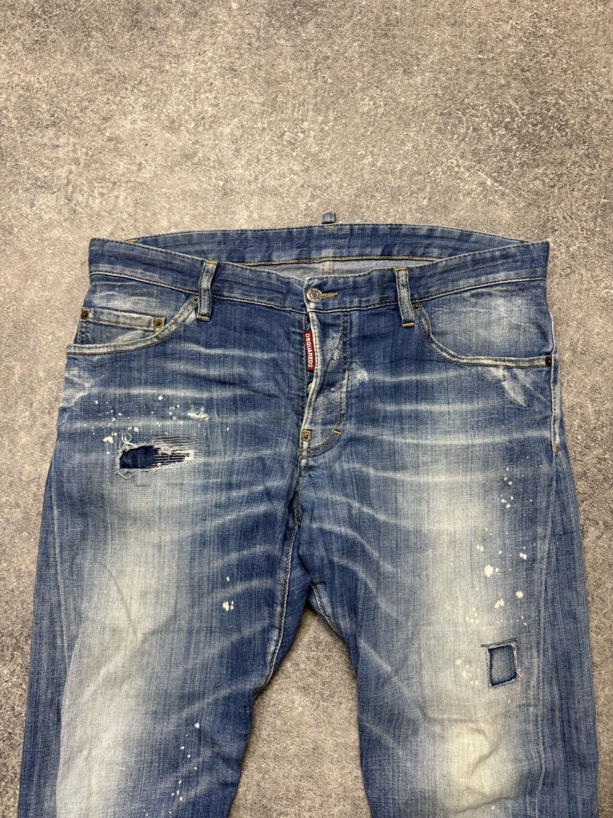 Dsquared2 Dsquared2 Taper slim destroyed jeans Size US 36 / EU 52 - 3 Thumbnail
