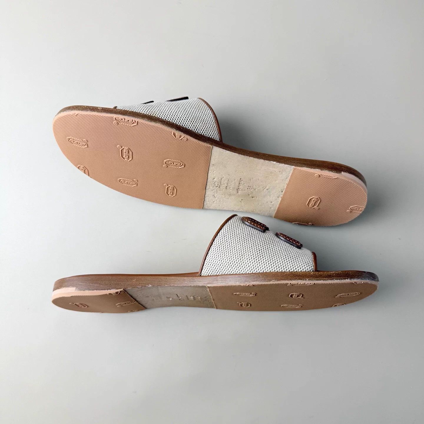 Miu Miu Miu Miu New Logo Straw Slides 36 Size US 5 / IT 35 - 6 Thumbnail