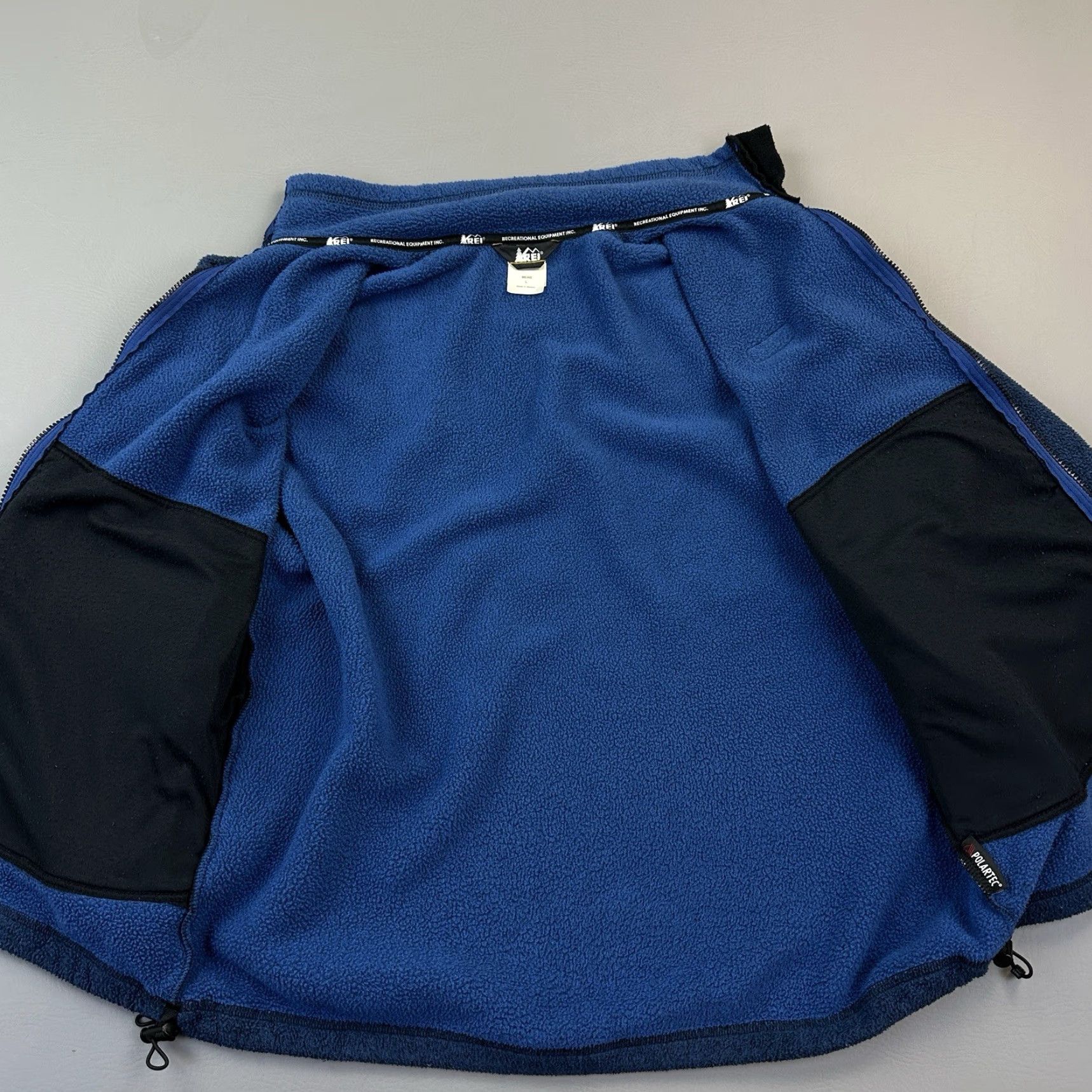 Vintage VINTAGE REI Jacket Mens Large Blue Polartec Fleece Full Zip Outdoor Hiking Y2K Size US L / EU 52-54 / 3 - 7 Thumbnail