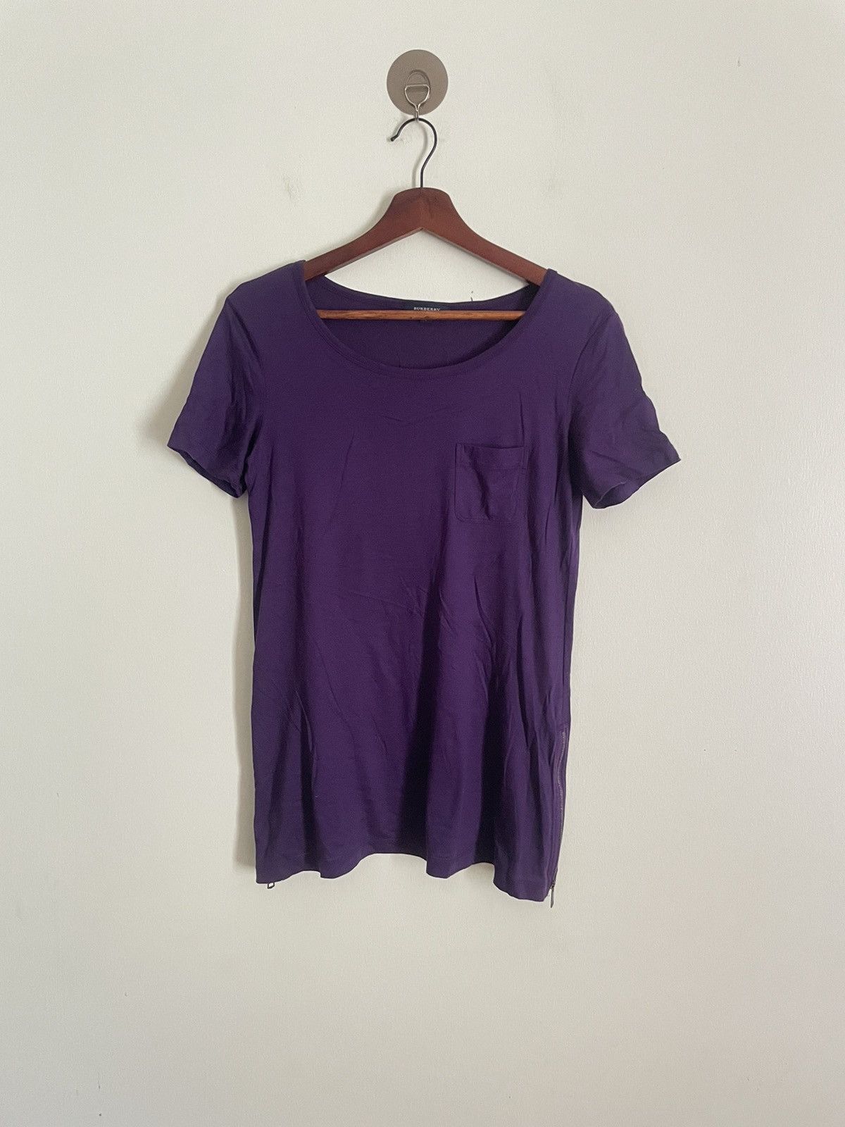 Burberry Burberry Pocketed Tshirt Size S / US 4 / IT 40 - 1 Thumbnail