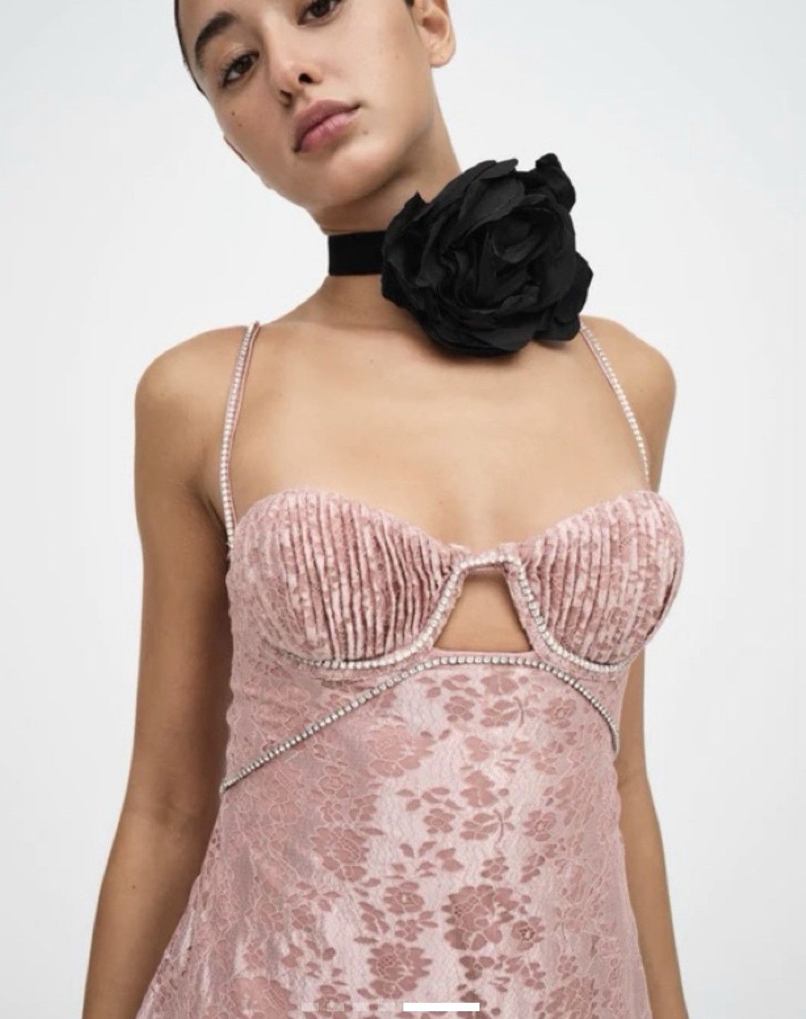 For Love & Lemons For Love & Lemons Shai Mini Dress Size L / US 10 / IT 46 - 8 Thumbnail