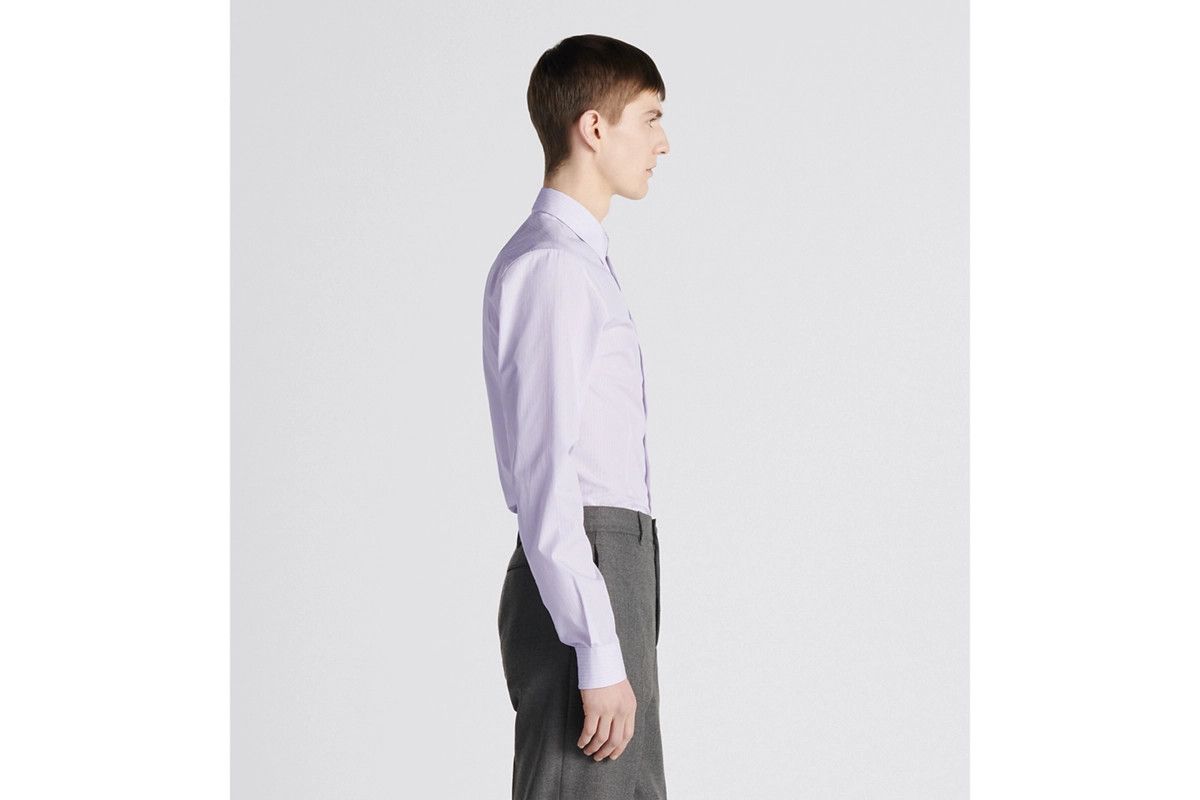 Dior o1bcso1str1124 Oversized Fitted Shirt in Pink Size US XS / EU 42 / 0 - 5 Thumbnail