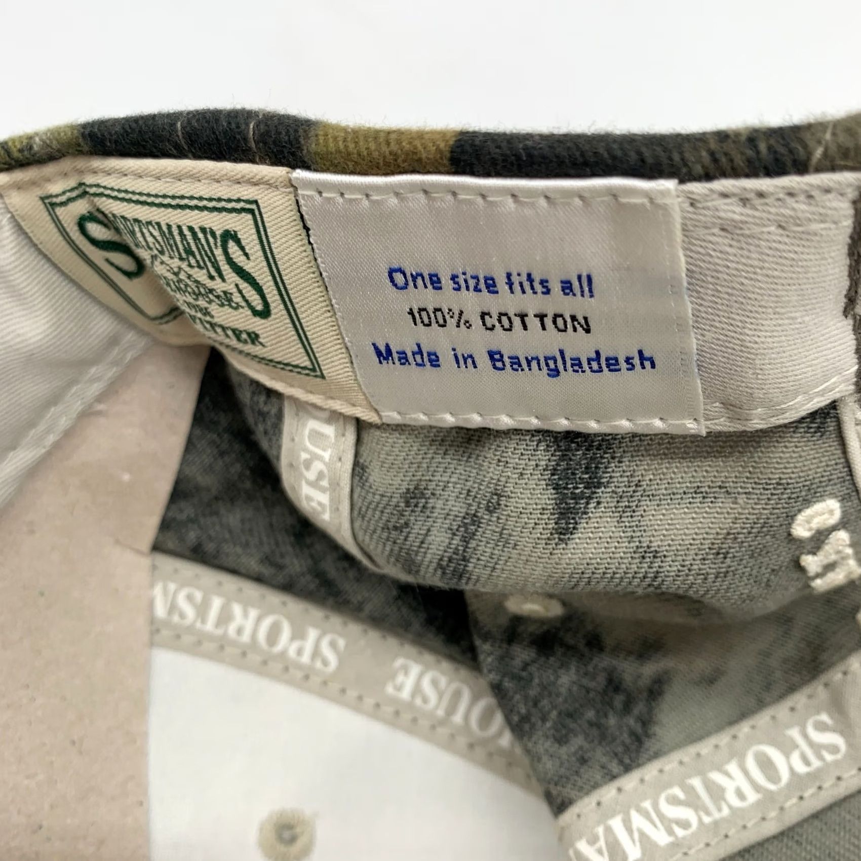 Warehouse Sportsman's Warehouse Outfitter Adjustable Camo Baseball Cap Green Men's OS New Size ONE SIZE - 6 Thumbnail