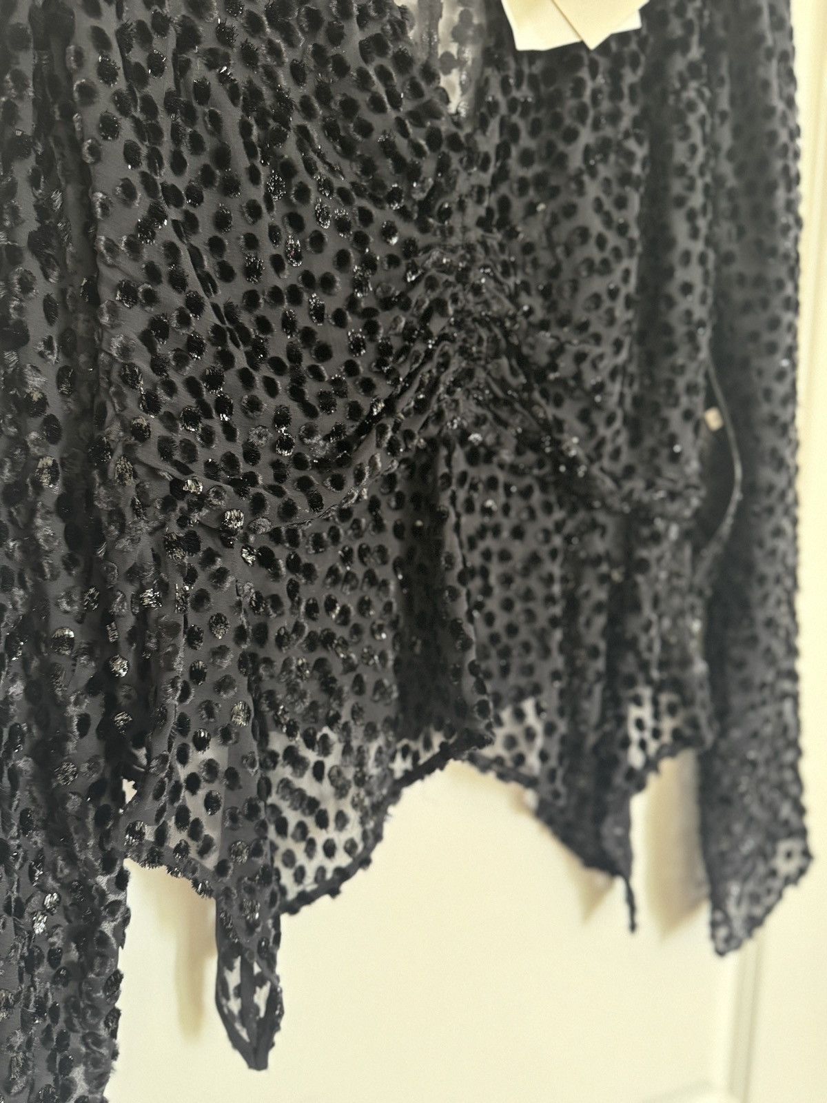 Isabel Marant ISABEL MARANT Ulietta metallic devoré-velvet blouse FR 42 Size M / US 6-8 / IT 42-44 - 5 Thumbnail